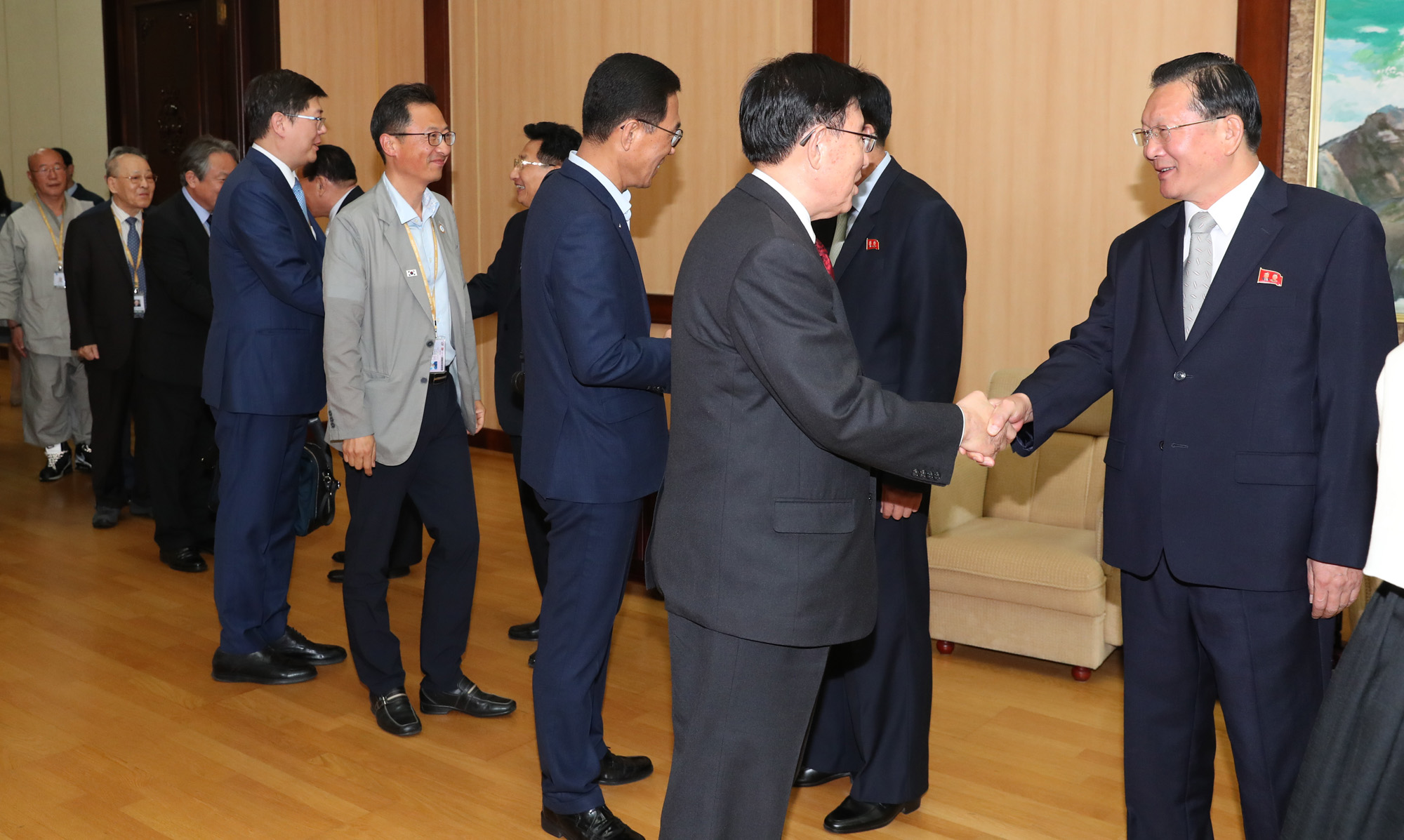 남북정상회담;평양;순안공항;김정은;문재인;3차남북정상회담