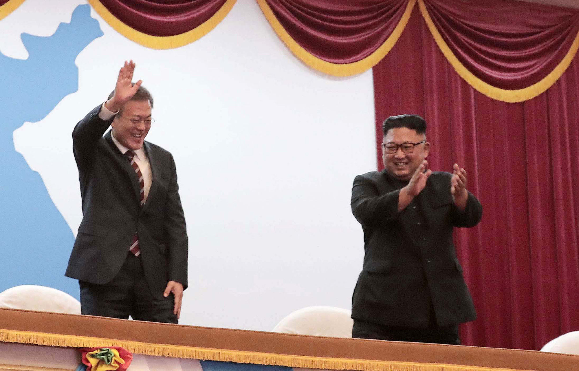 남북정상회담;평양;순안공항;김정은;문재인;3차남북정상회담