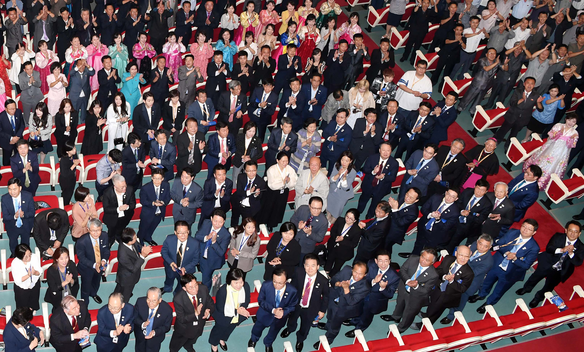 남북정상회담;평양;순안공항;김정은;문재인;3차남북정상회담