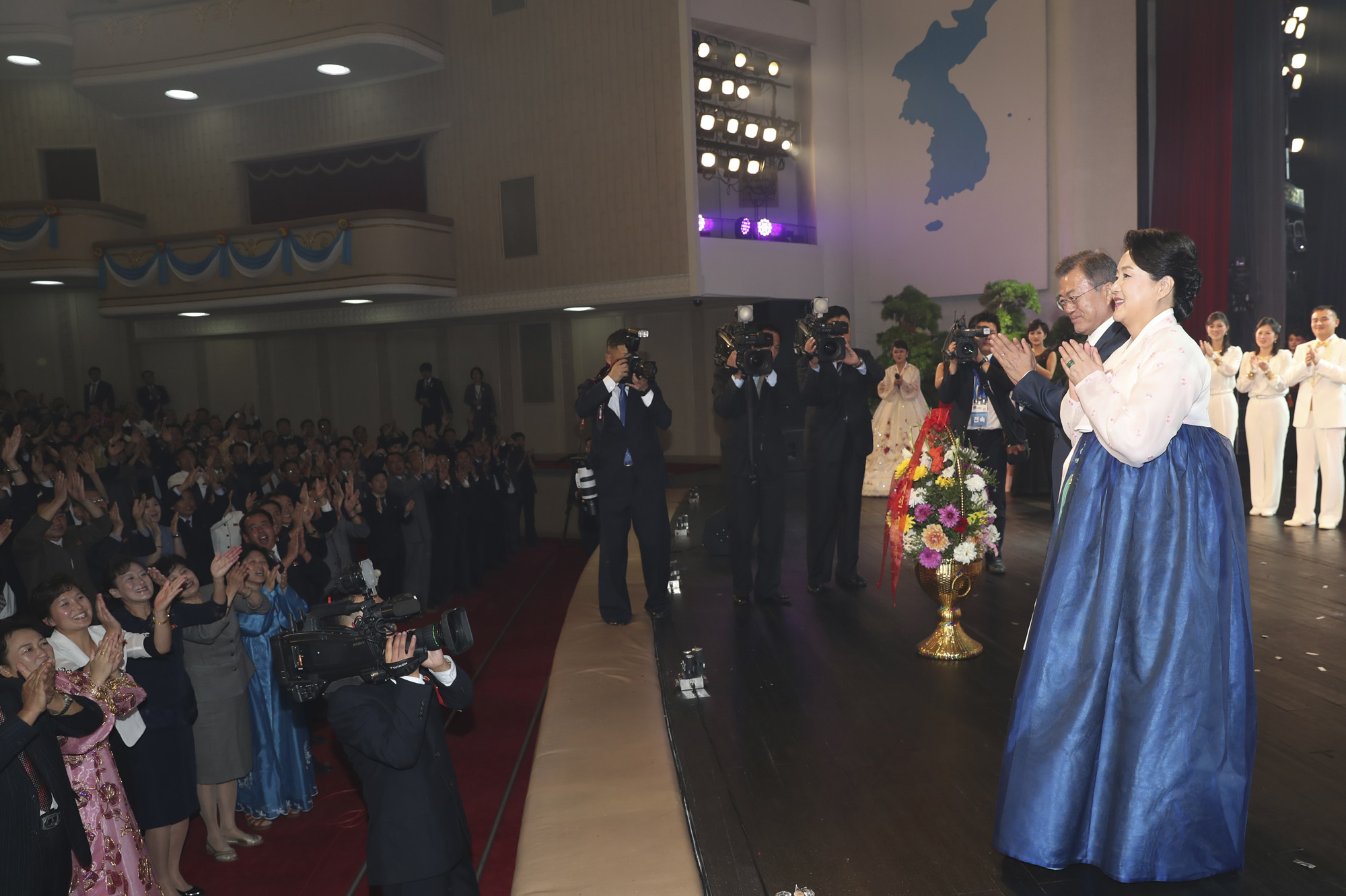 남북정상회담;평양;순안공항;김정은;문재인;3차남북정상회담