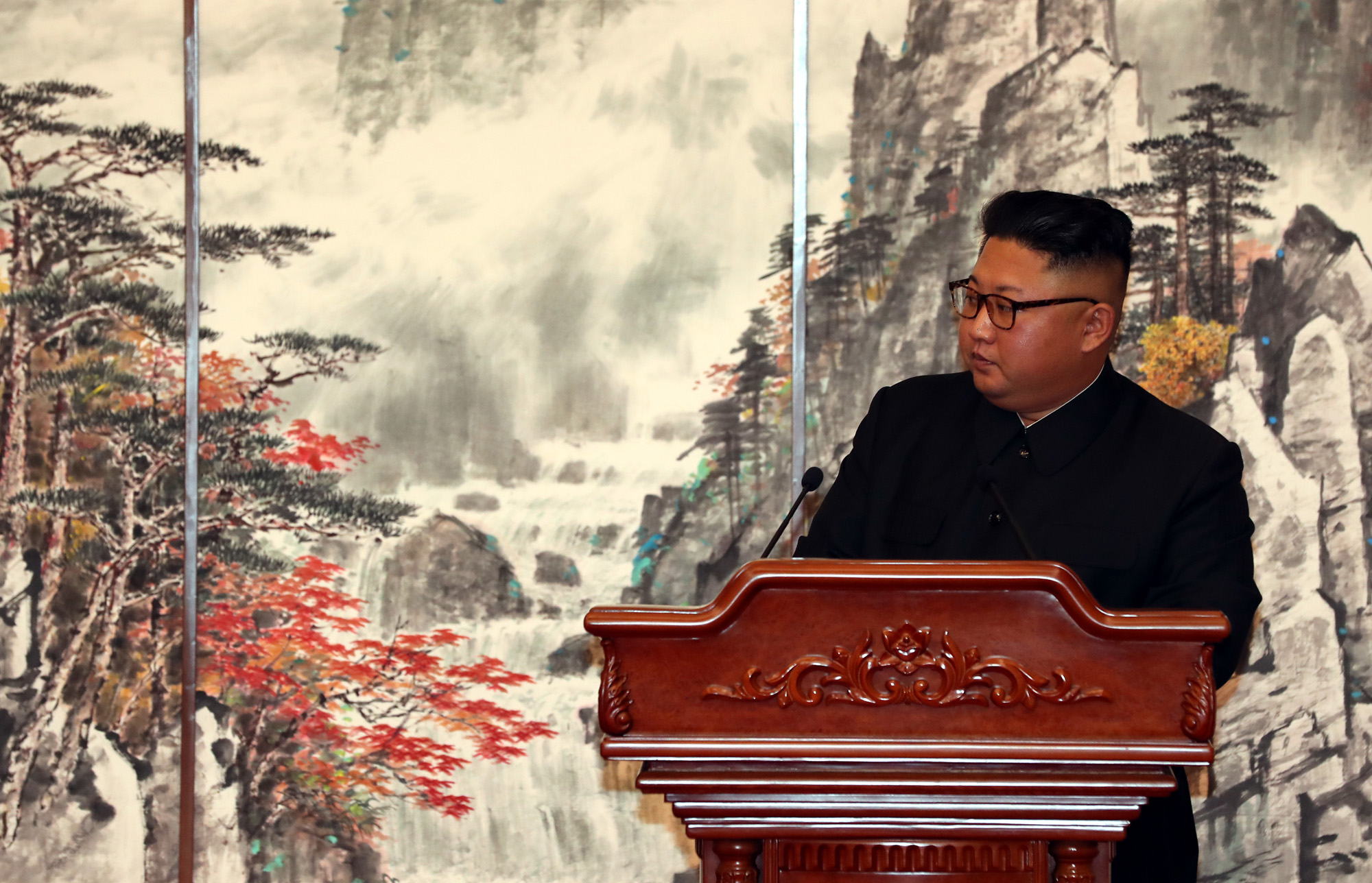 남북정상회담;평양;순안공항;김정은;문재인;3차남북정상회담