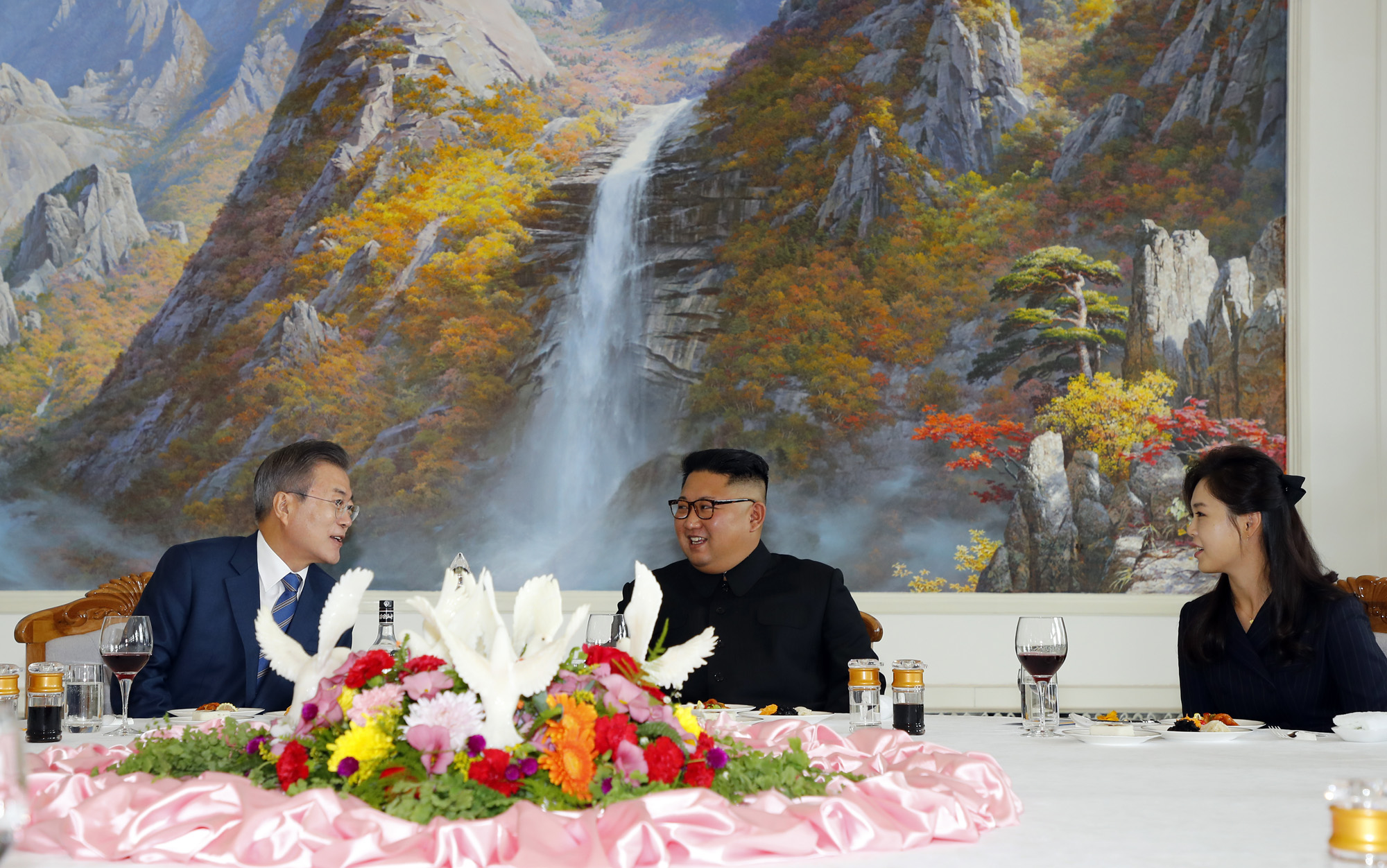남북정상회담;평양;순안공항;김정은;문재인;3차남북정상회담