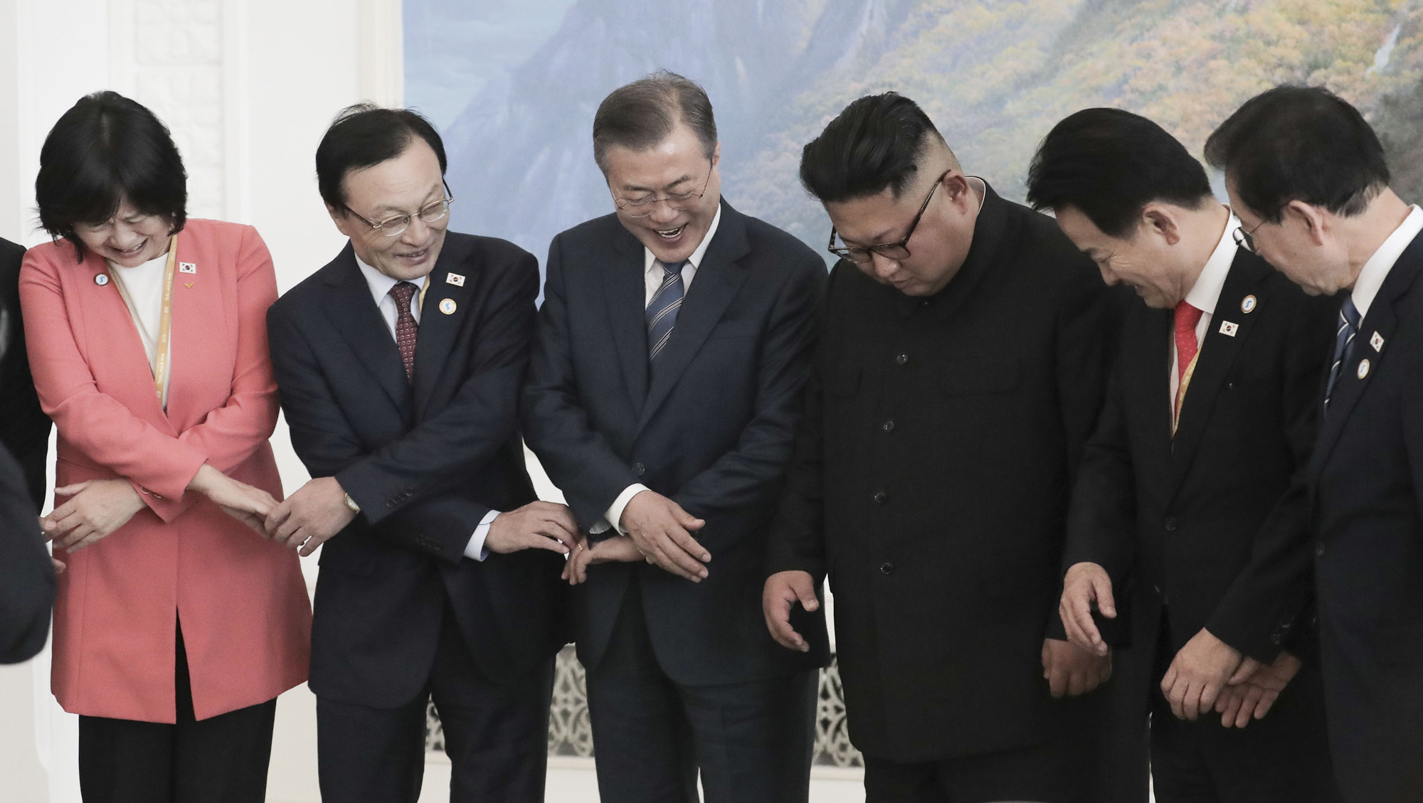 남북정상회담;평양;순안공항;김정은;문재인;3차남북정상회담