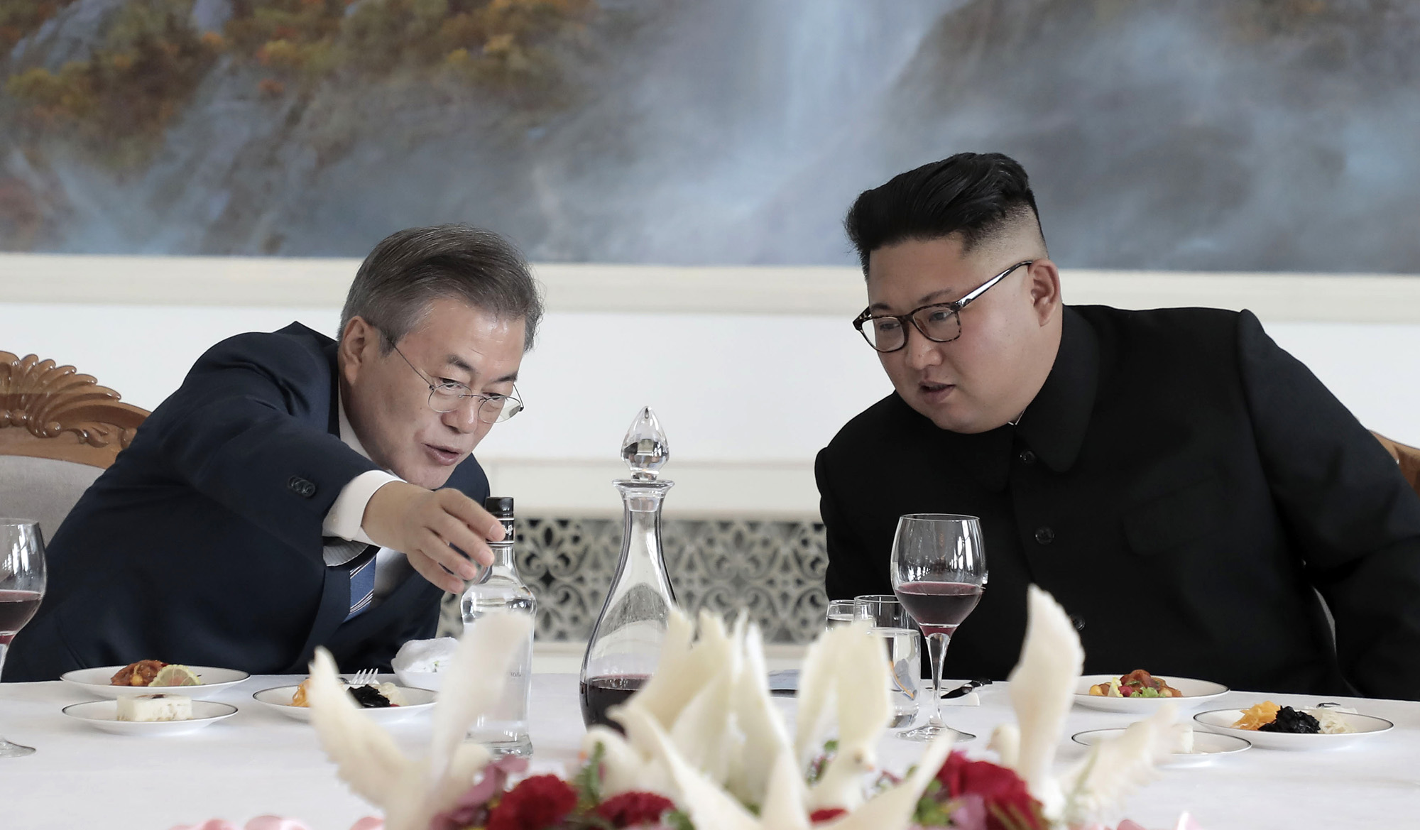 남북정상회담;평양;순안공항;김정은;문재인;3차남북정상회담