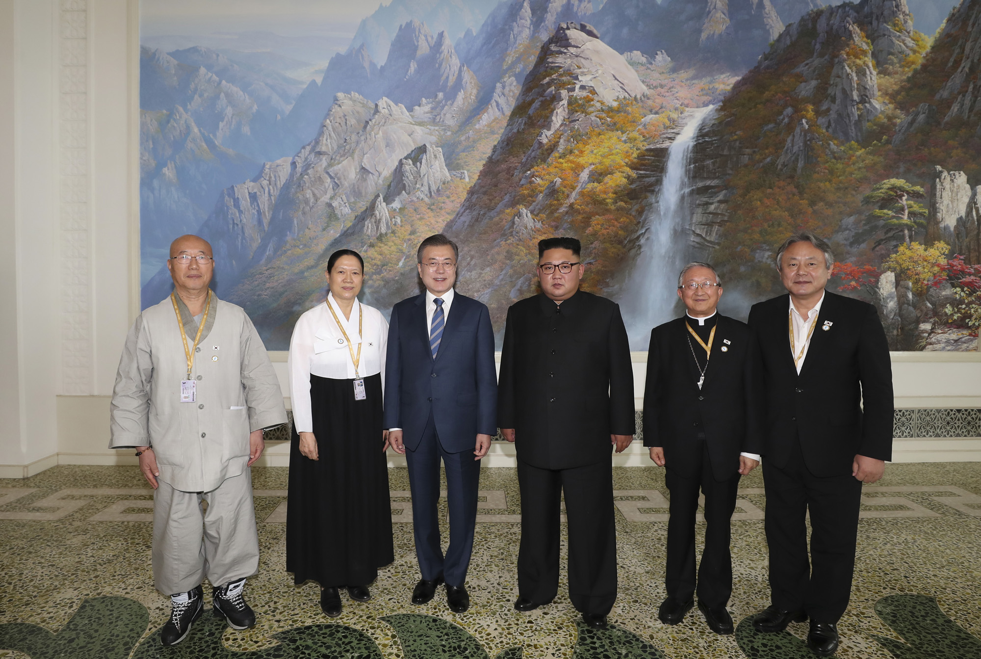 남북정상회담;평양;순안공항;김정은;문재인;3차남북정상회담