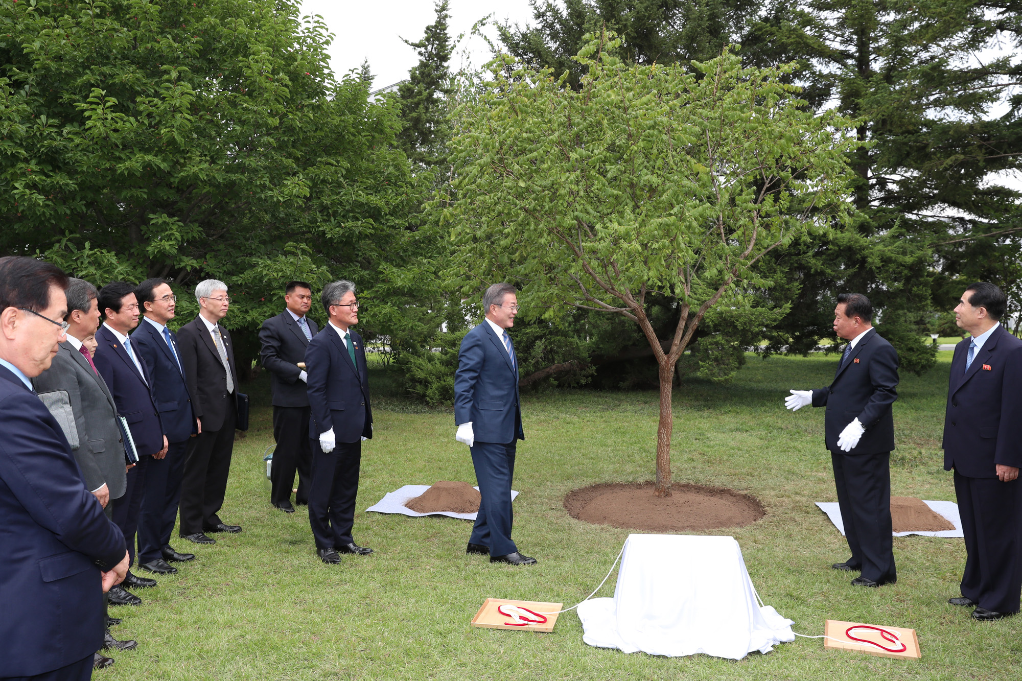 남북정상회담;평양;순안공항;김정은;문재인;3차남북정상회담