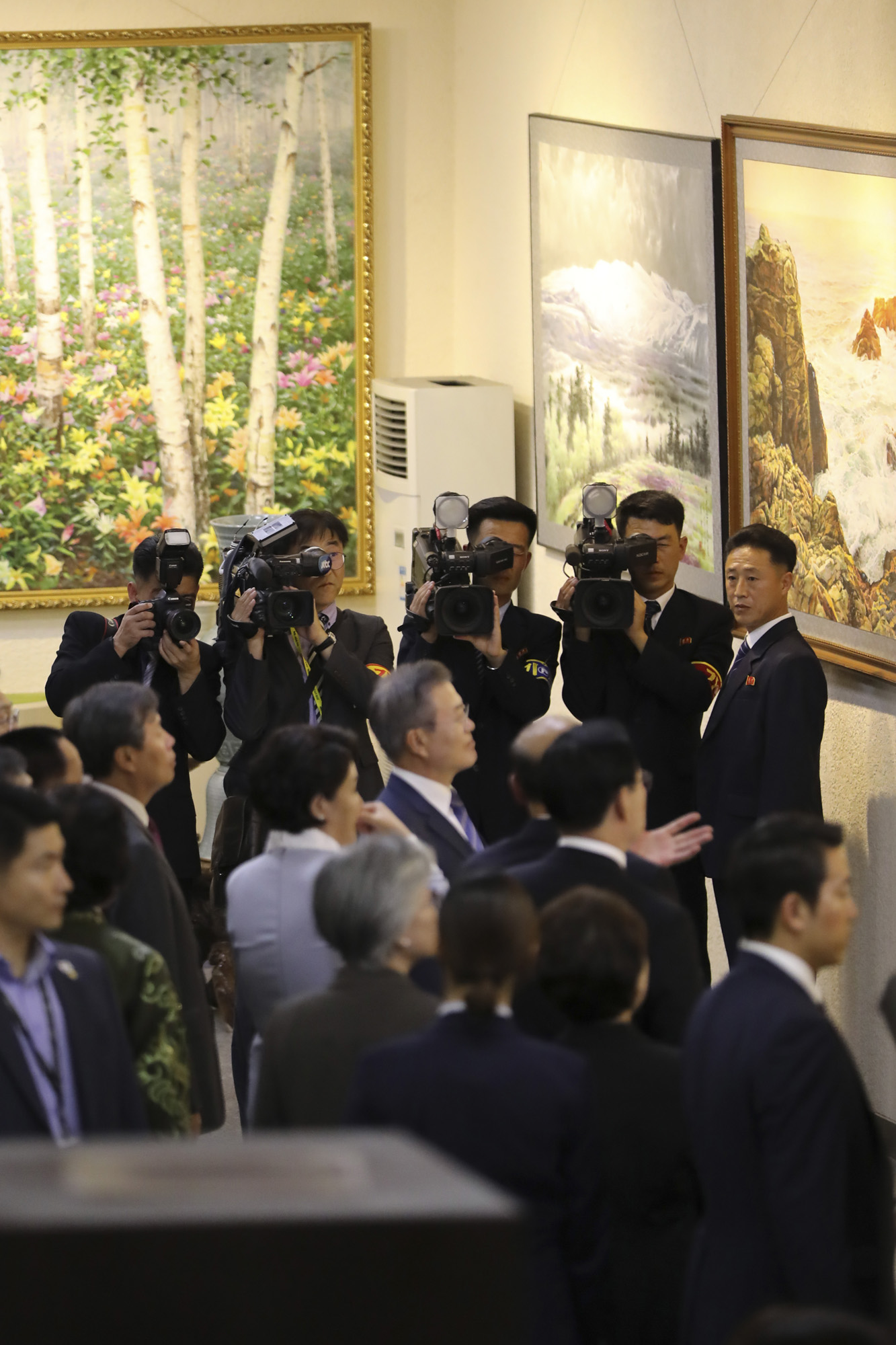 남북정상회담;평양;순안공항;김정은;문재인;3차남북정상회담