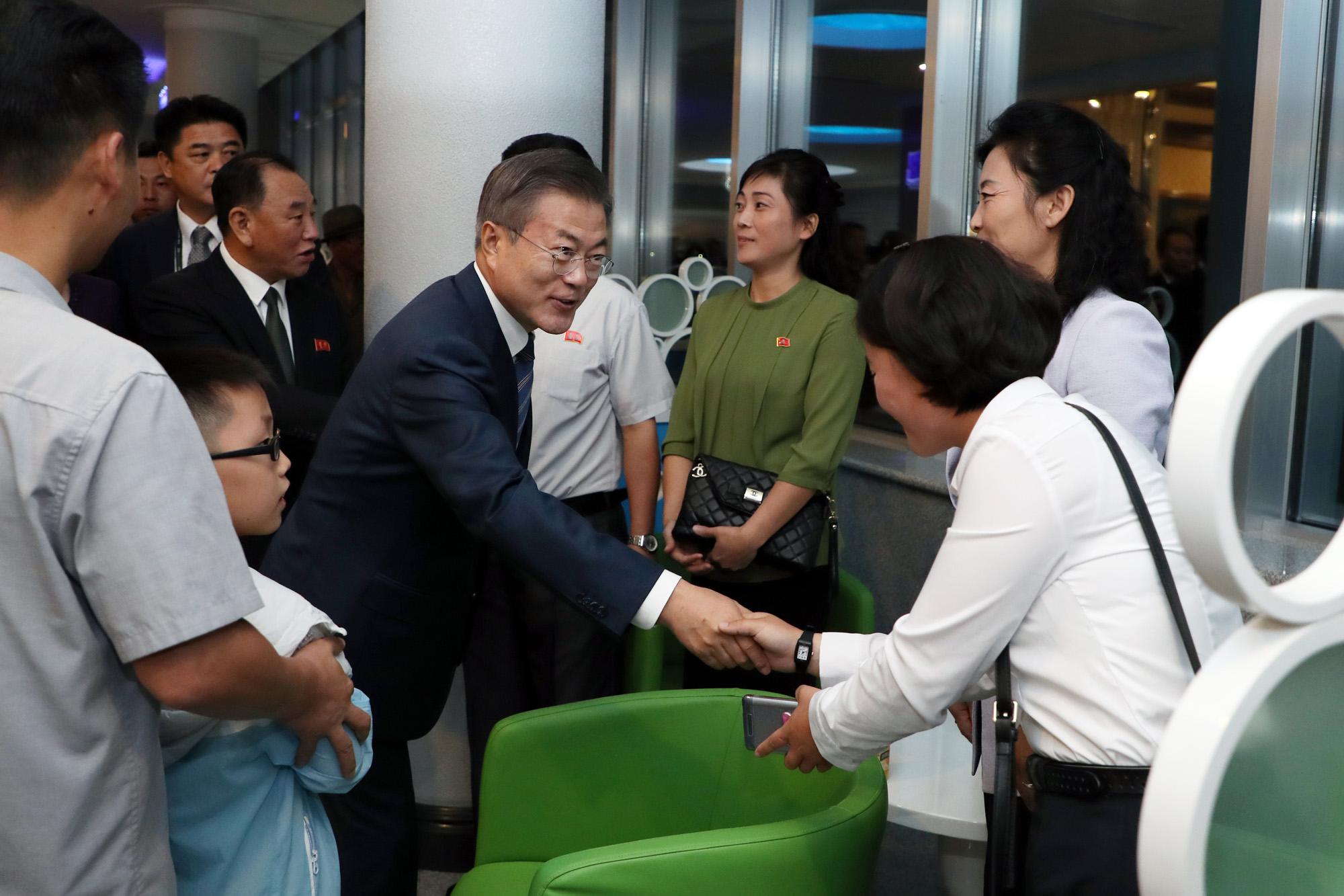 남북정상회담;평양;순안공항;김정은;문재인;3차남북정상회담