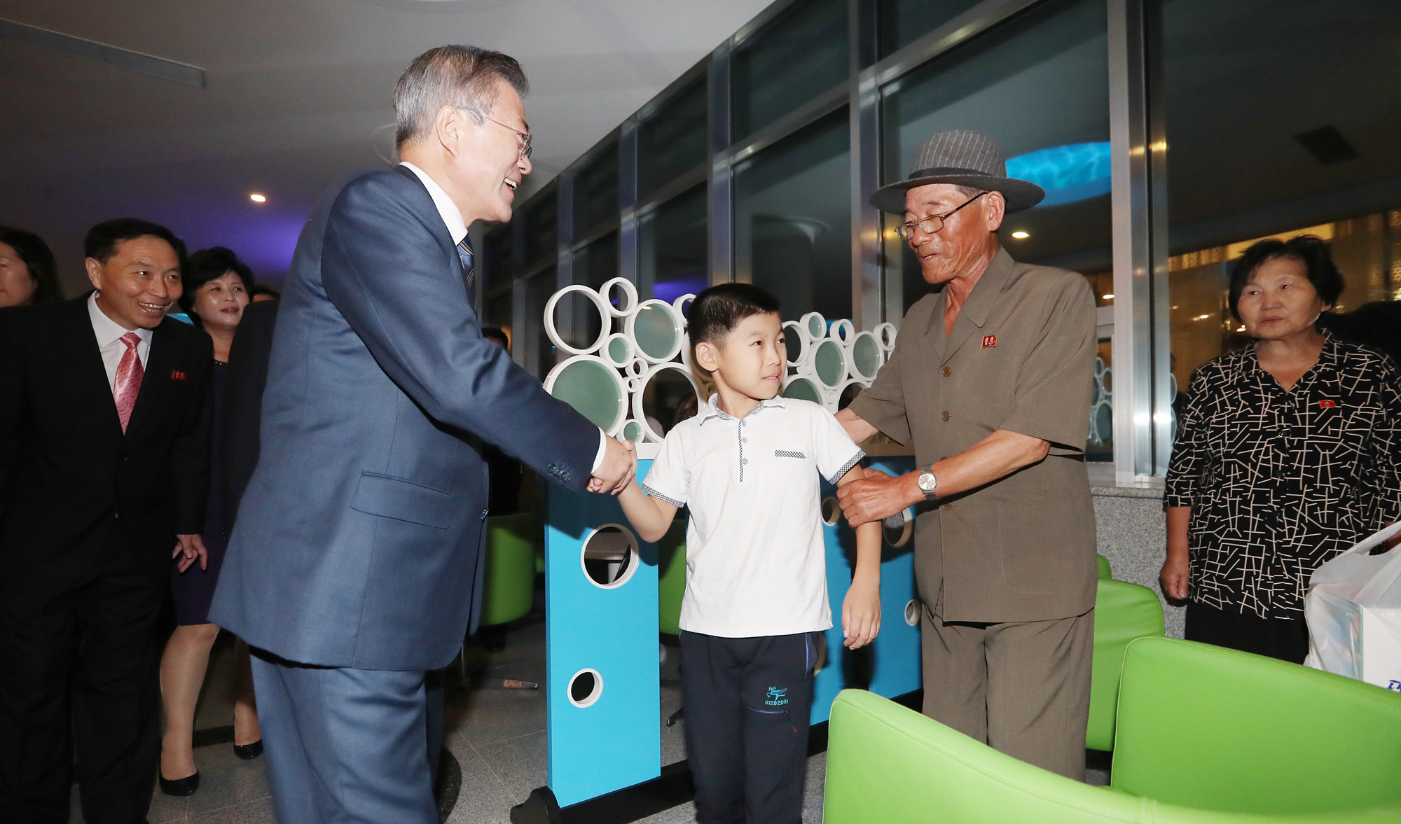 남북정상회담;평양;순안공항;김정은;문재인;3차남북정상회담