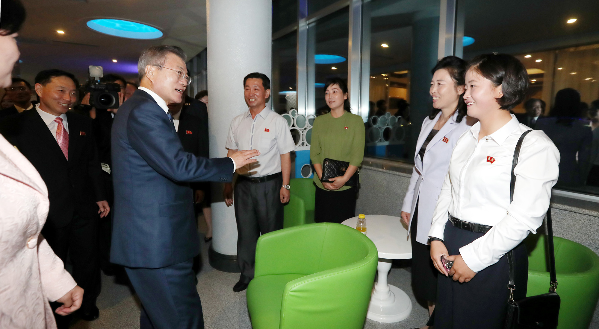 남북정상회담;평양;순안공항;김정은;문재인;3차남북정상회담