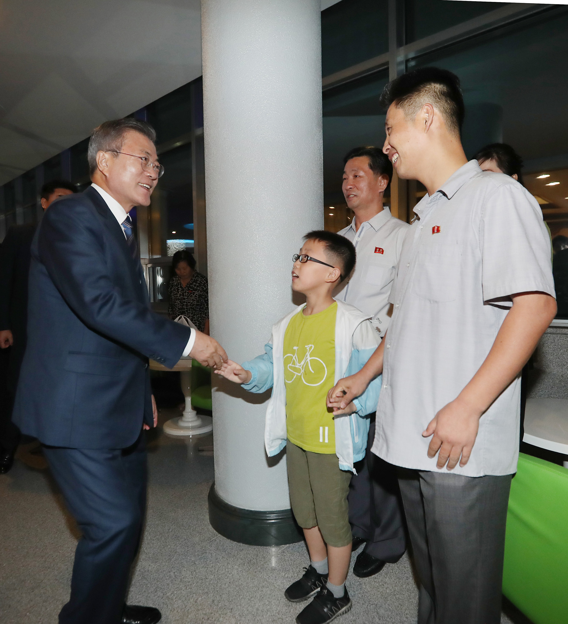 남북정상회담;평양;순안공항;김정은;문재인;3차남북정상회담