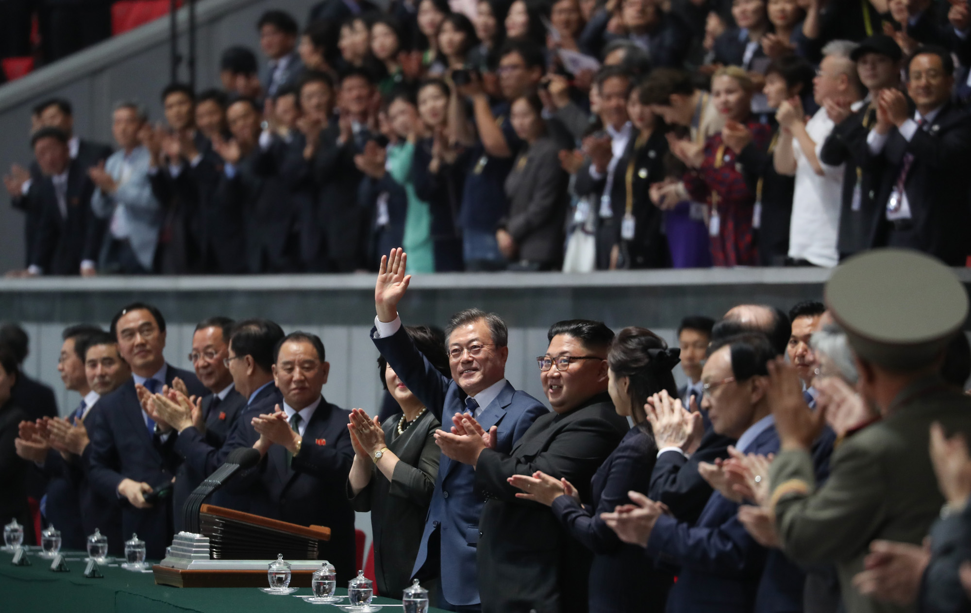 남북정상회담;평양;순안공항;김정은;문재인;3차남북정상회담