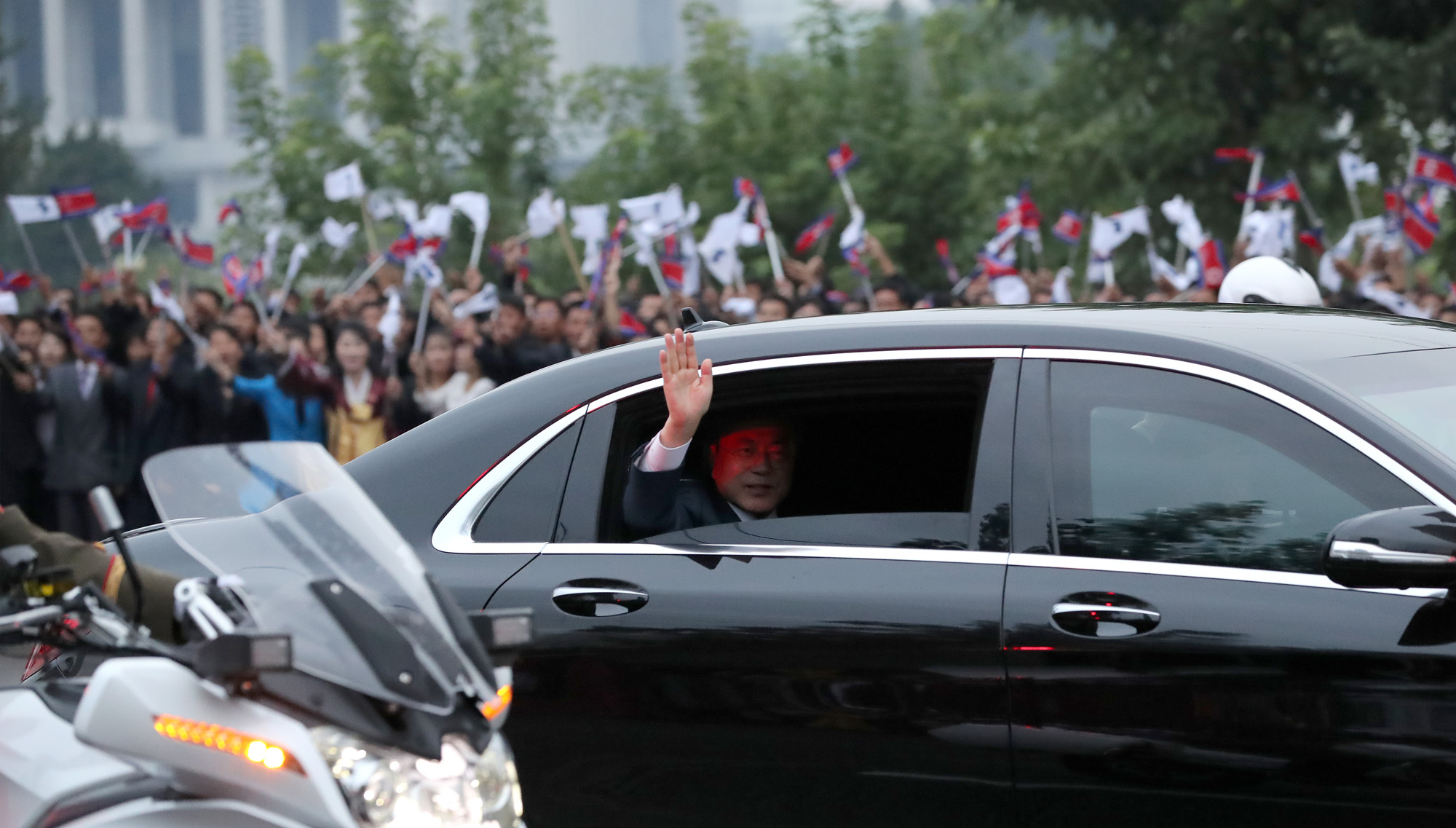 남북정상회담;평양;순안공항;김정은;문재인;3차남북정상회담
