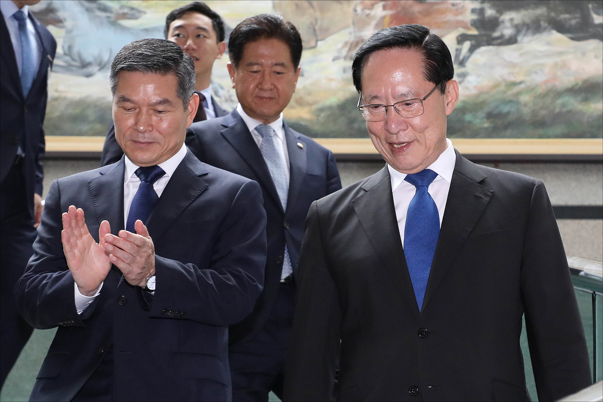 국방부장관;정경두;송영무