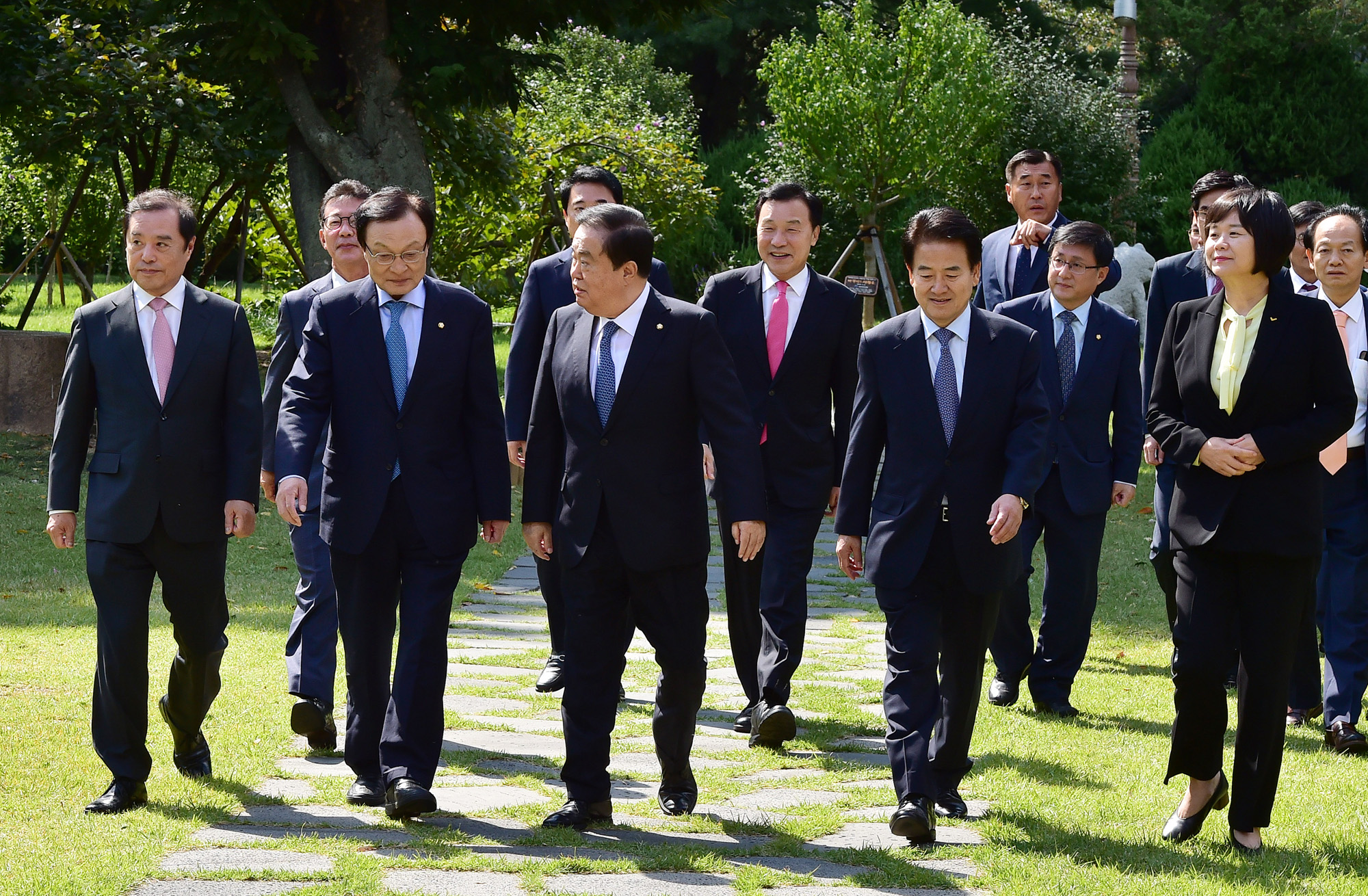 정치국회;문희상국회의장;여야5당대표;초월회