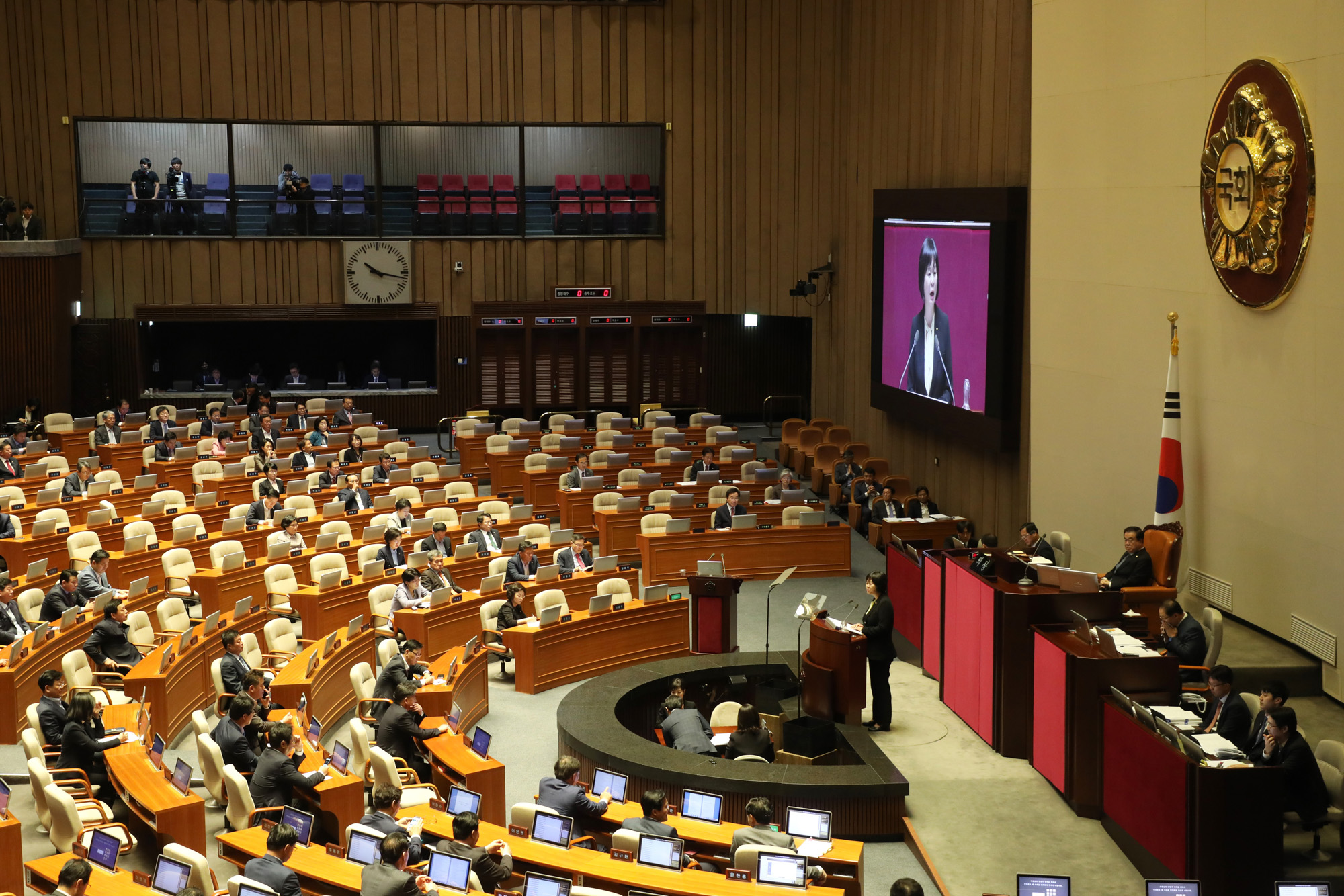 정치국회;이정미대표;비교섭단체대표연설