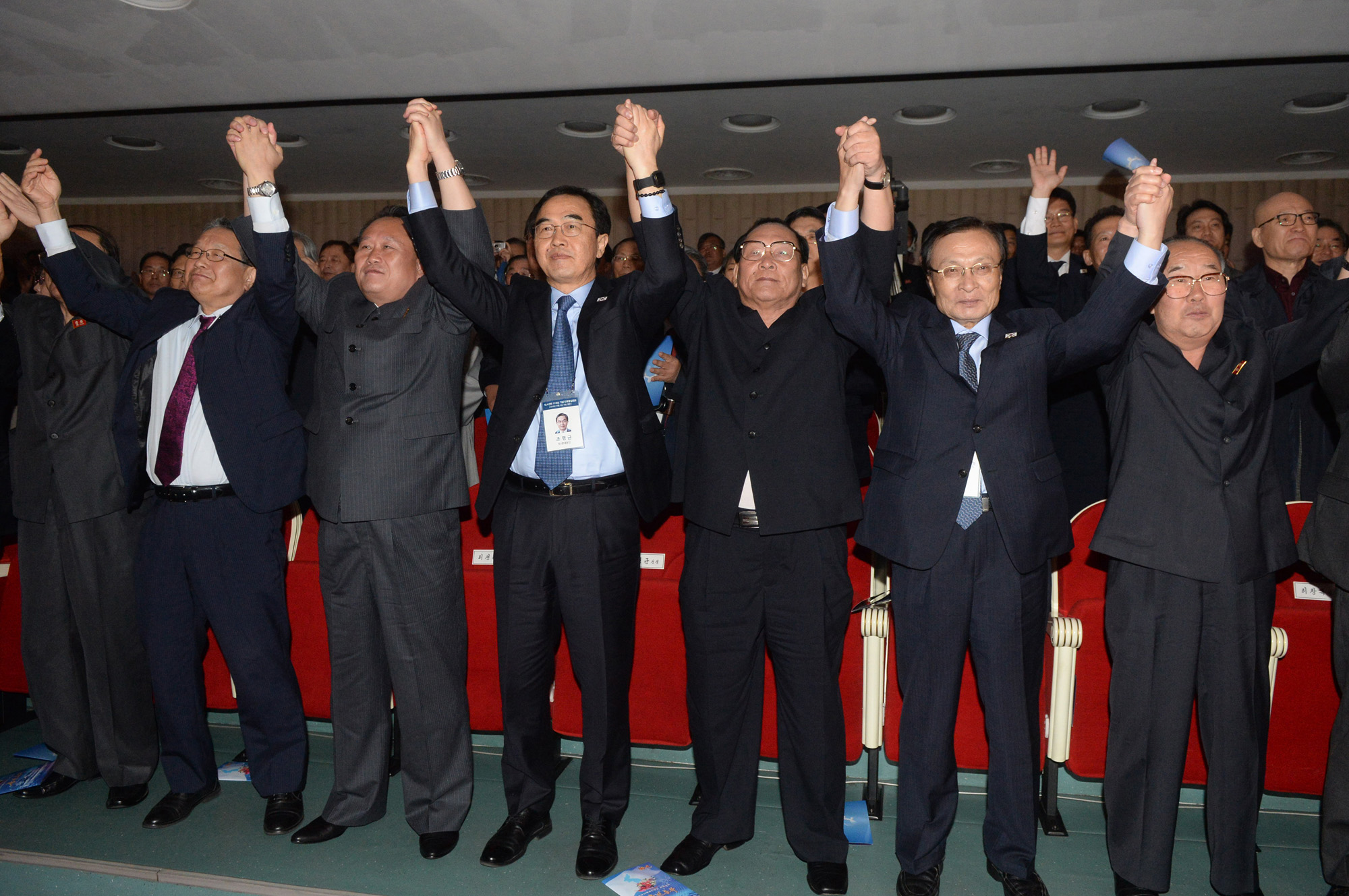 북한;남북;10 4선언;만찬;환영;과학기술전당