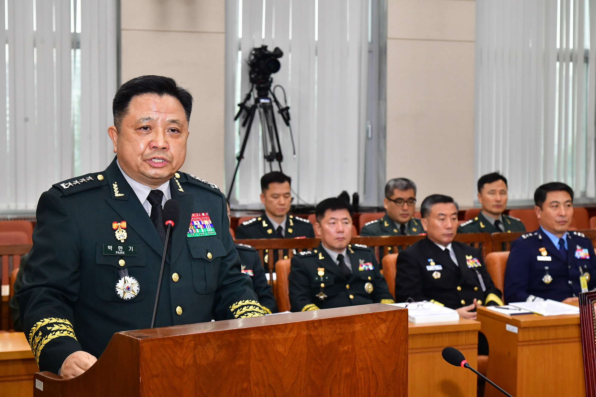 정치국회;박한기;합참의장후보자;인사청문회