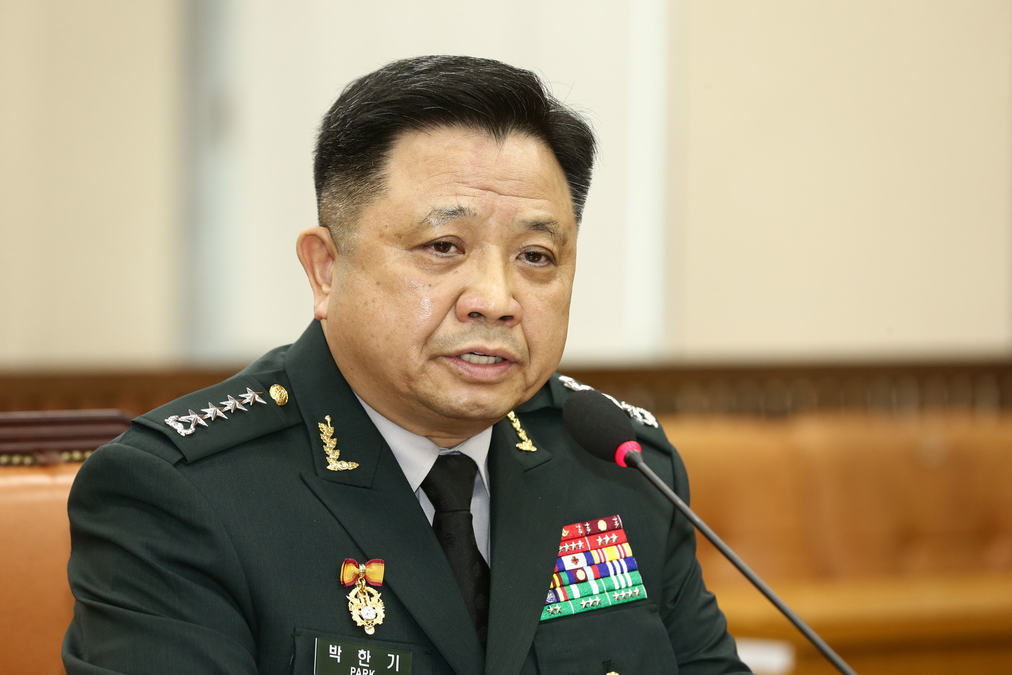 정치국회;박한기;합참의장후보자;인사청문회