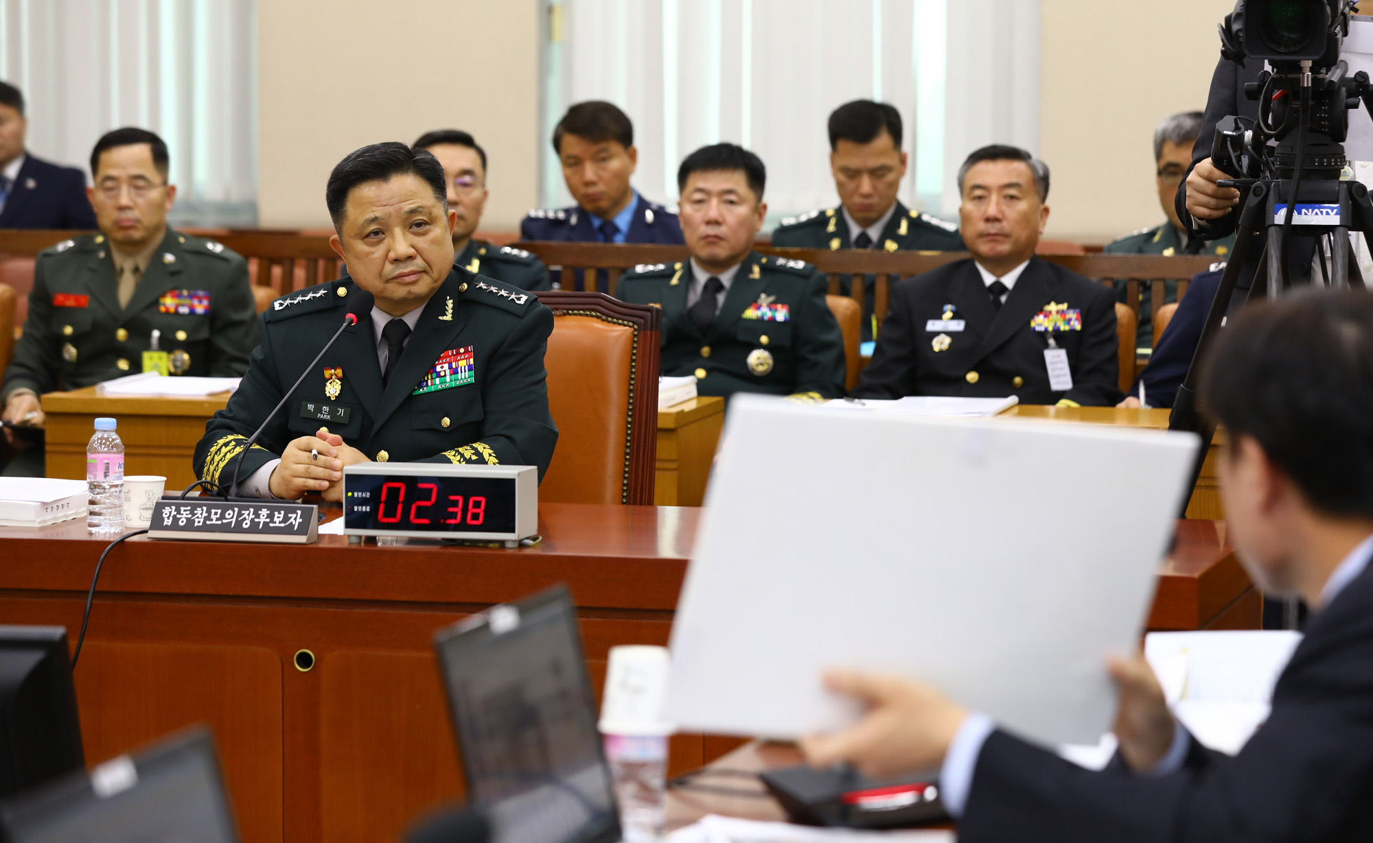 정치국회;박한기;합참의장후보자;인사청문회