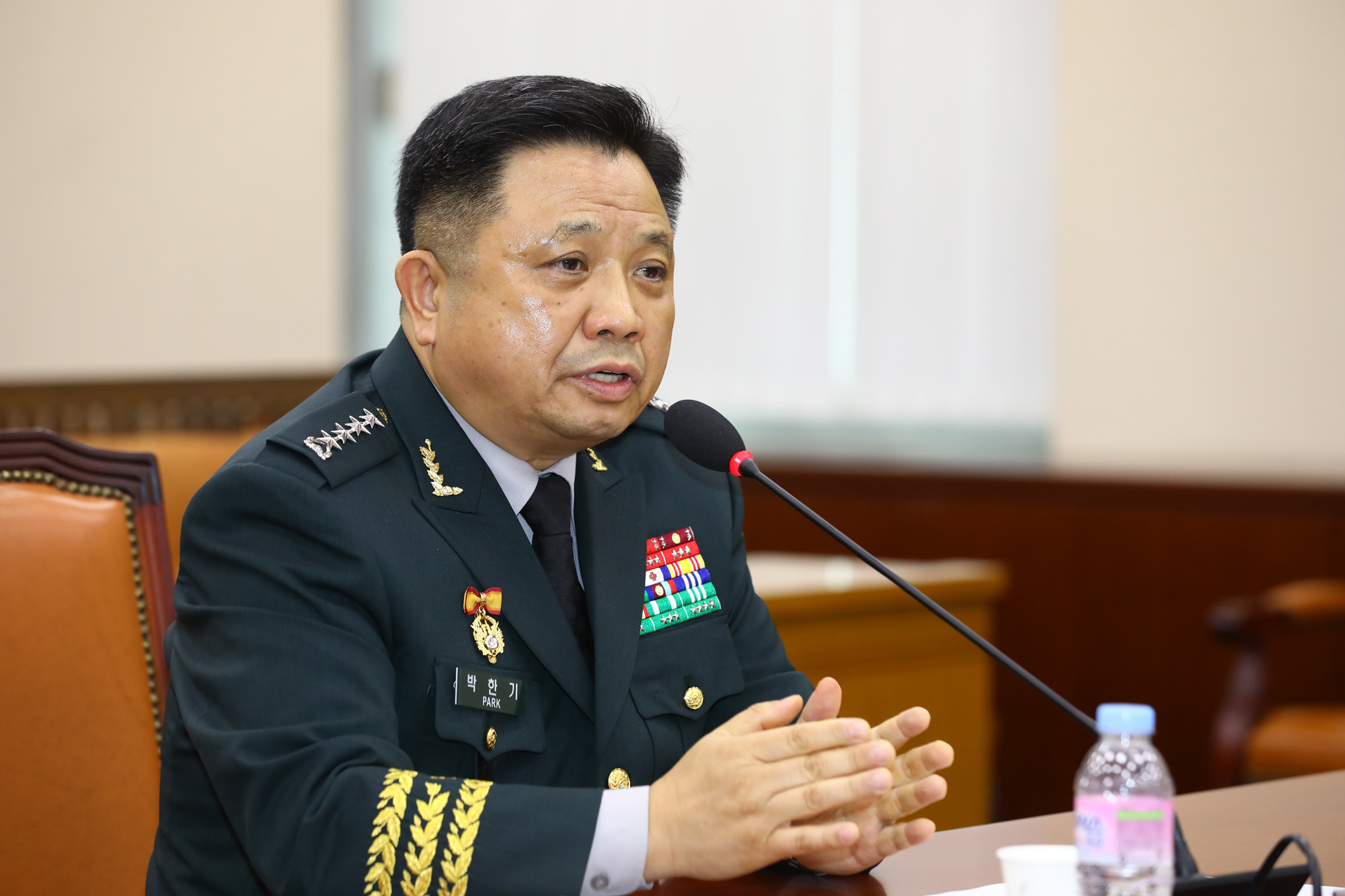 정치국회;박한기;합참의장후보자;인사청문회