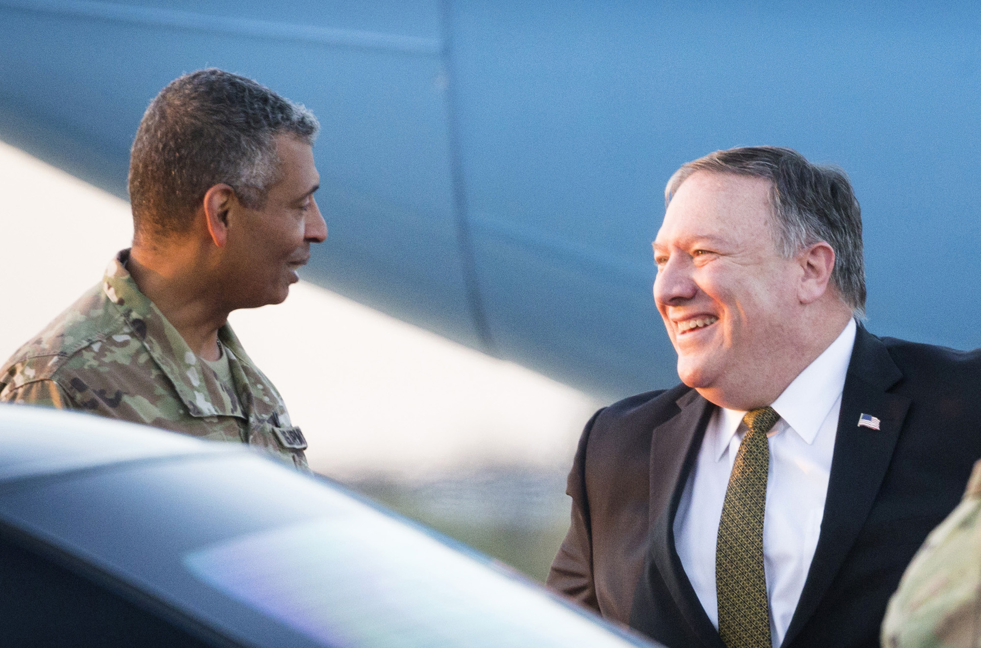 남북;북한;미국;폼페이오;입국