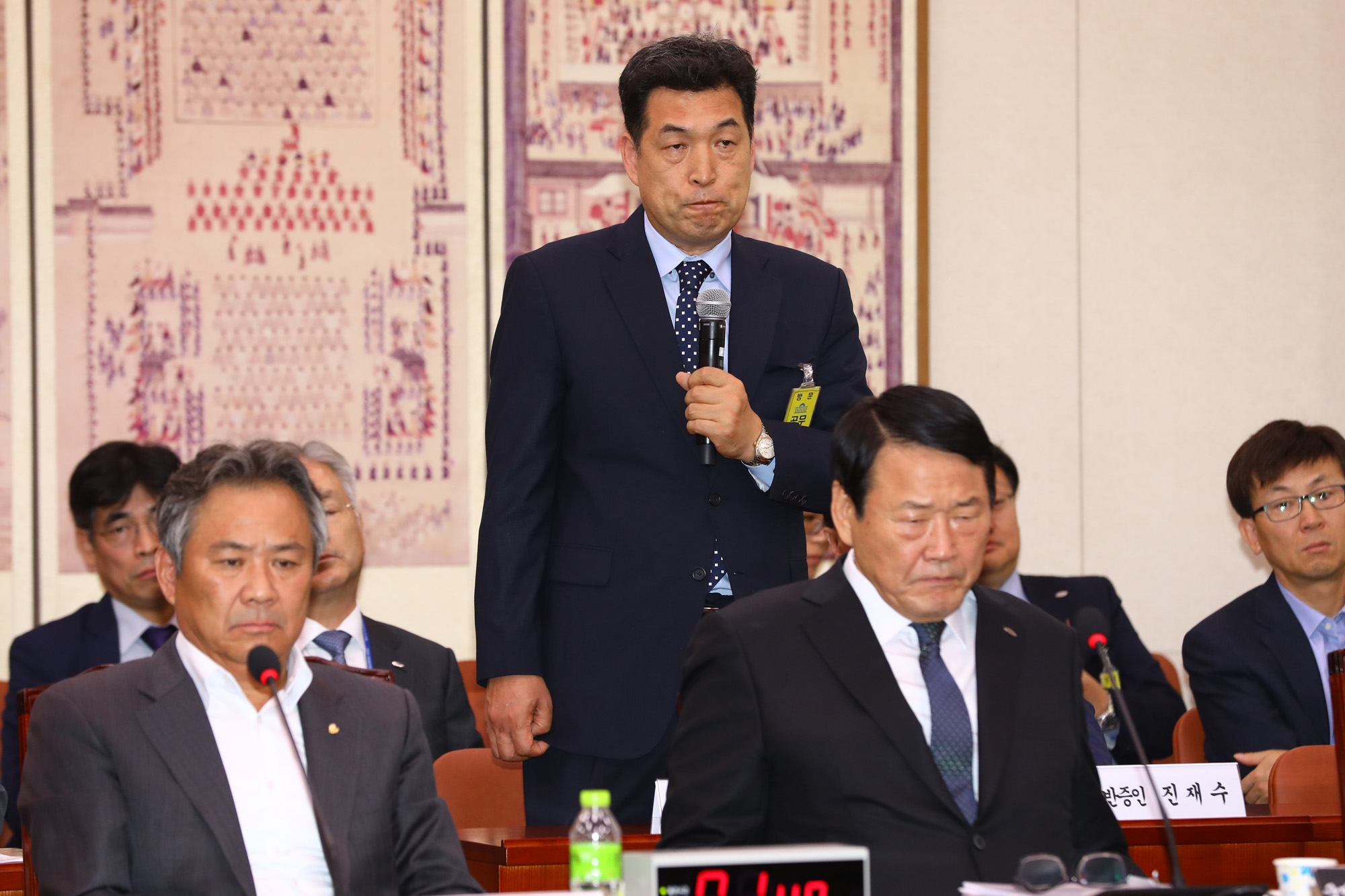 국정감사;전명규;대한빙상경기연맹부회장