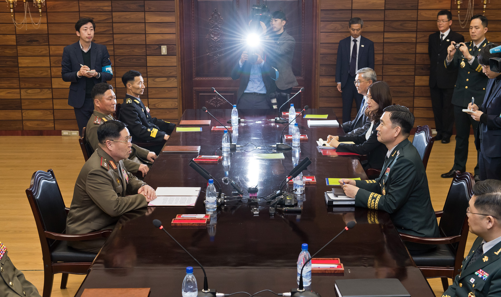 북한;남북회담;남북장성급군사회담;남북장성회담;군사회담;판문점;통일각