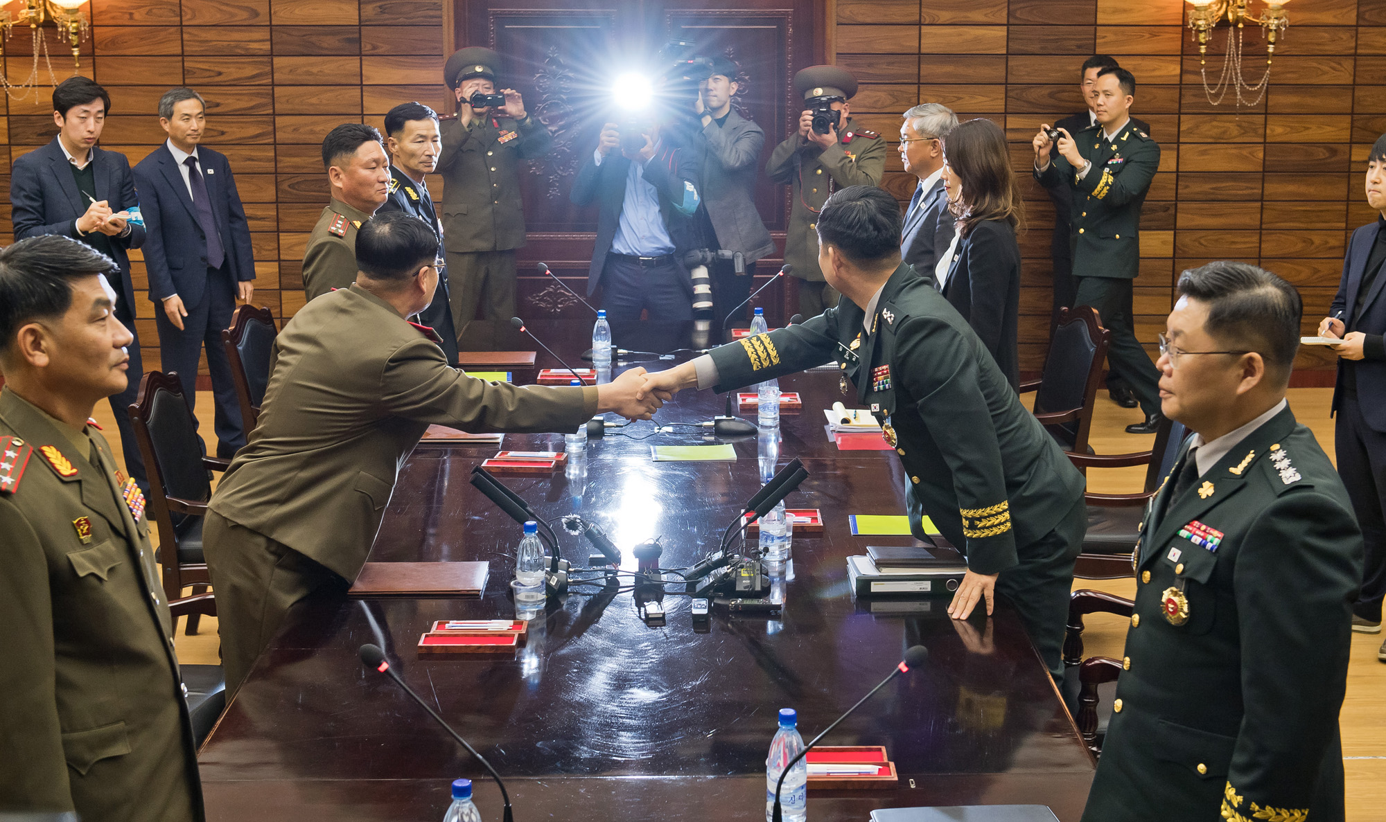 북한;남북회담;남북장성급군사회담;남북장성회담;군사회담;판문점;통일각