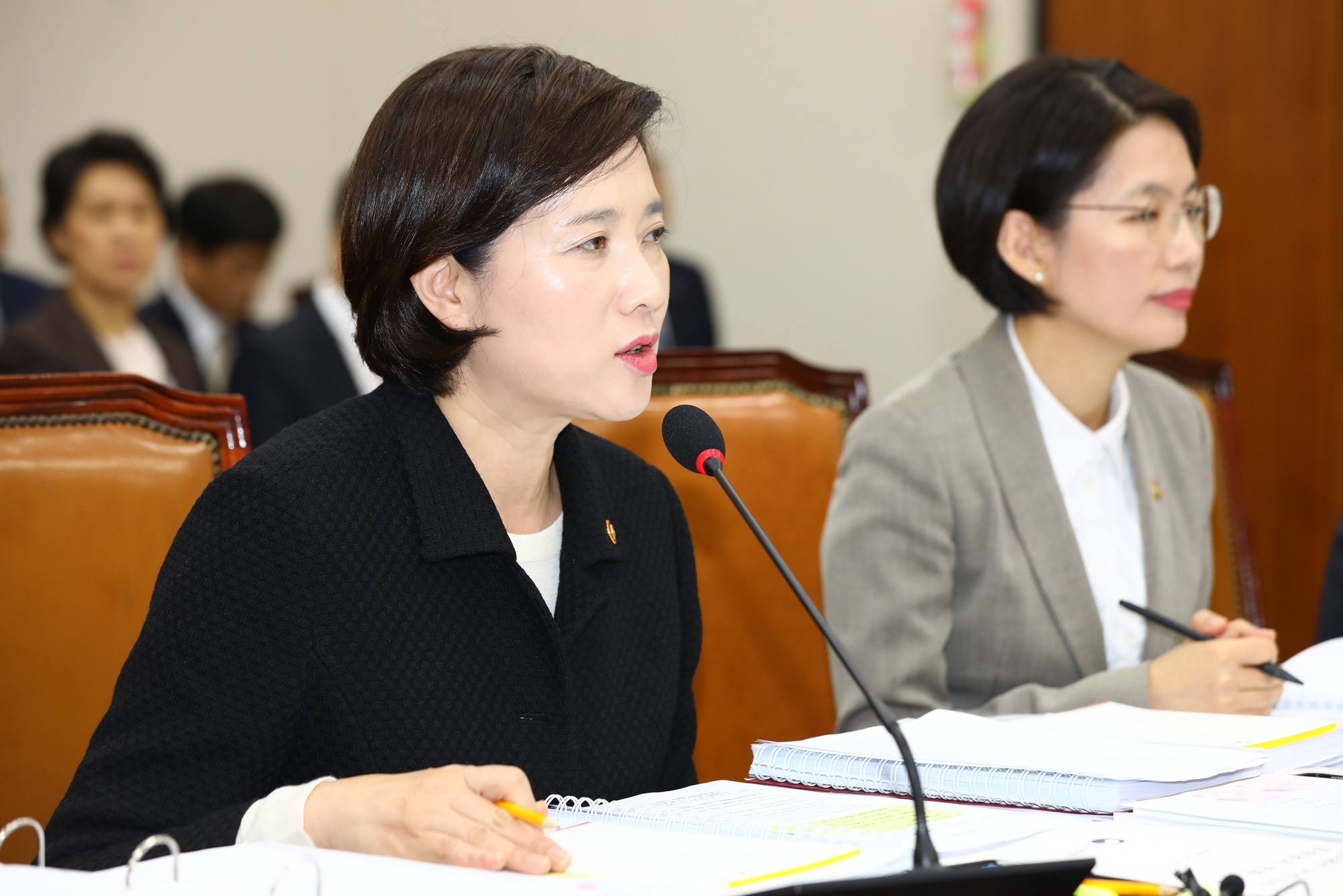 국회;국정감사;교육위원회;교육부장관;유은혜장관
