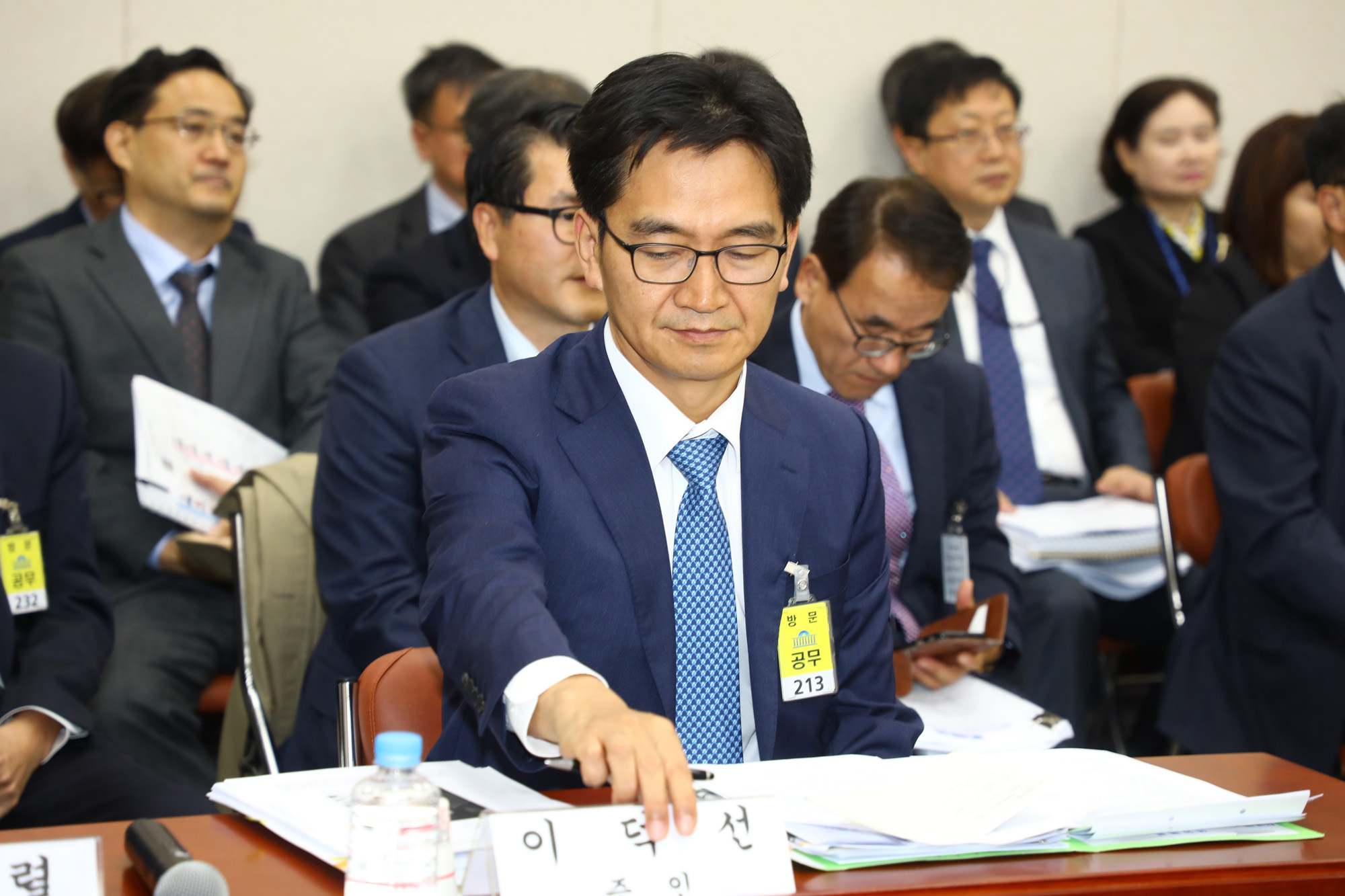 국정감사;이덕선비상대책위원장;한국유치원총연합회