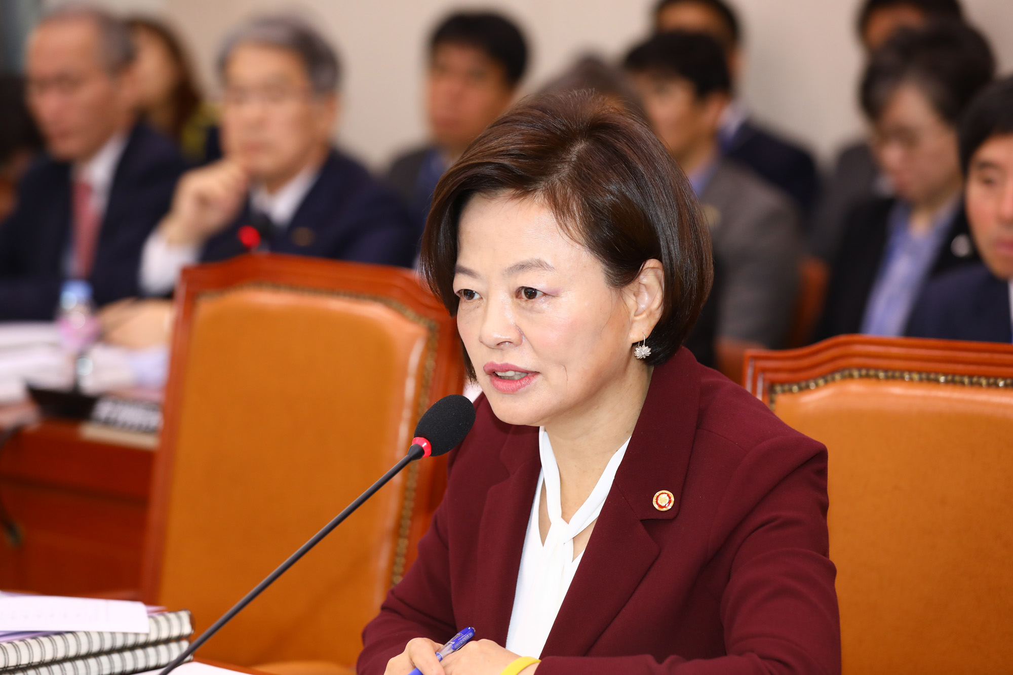 국정감사;여성가족위원회;진선미장관