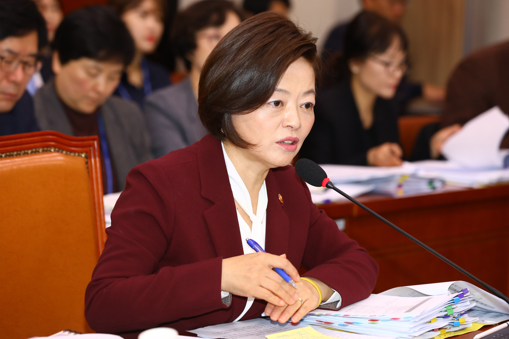 국정감사;여성가족위원회;진선미장관