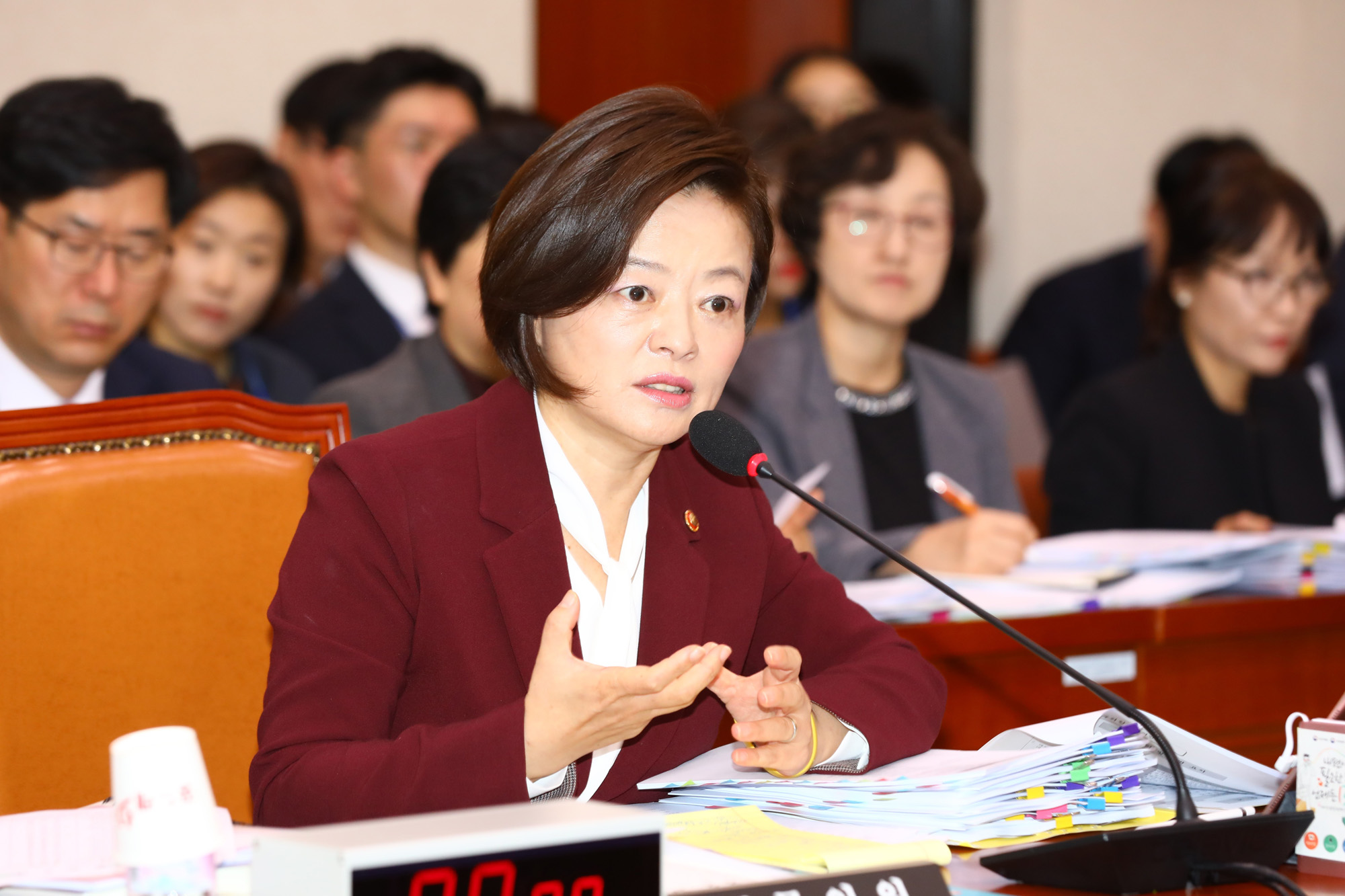국정감사;여성가족위원회;진선미장관