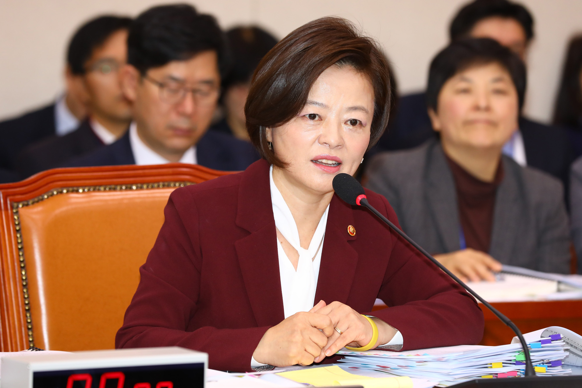 국정감사;여성가족위원회;진선미장관