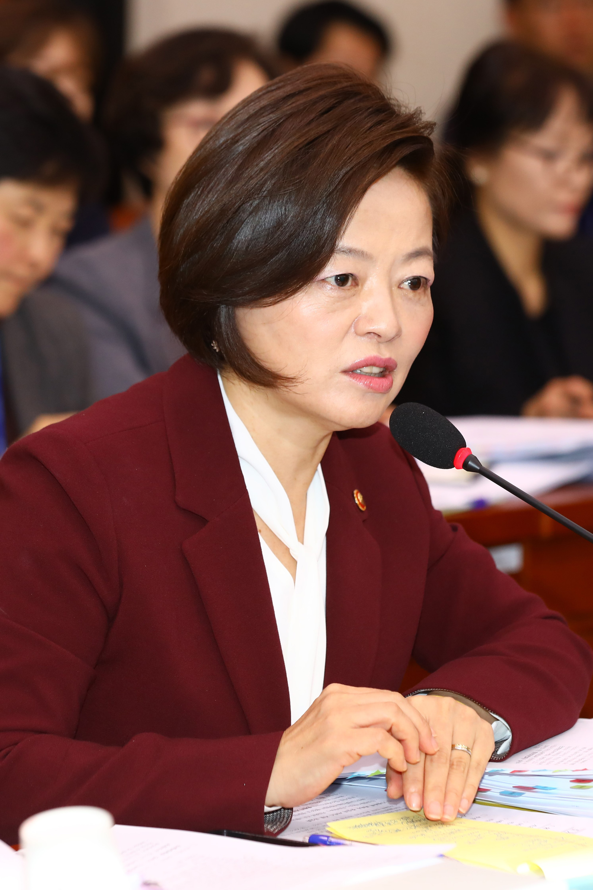국정감사;여성가족위원회;진선미장관