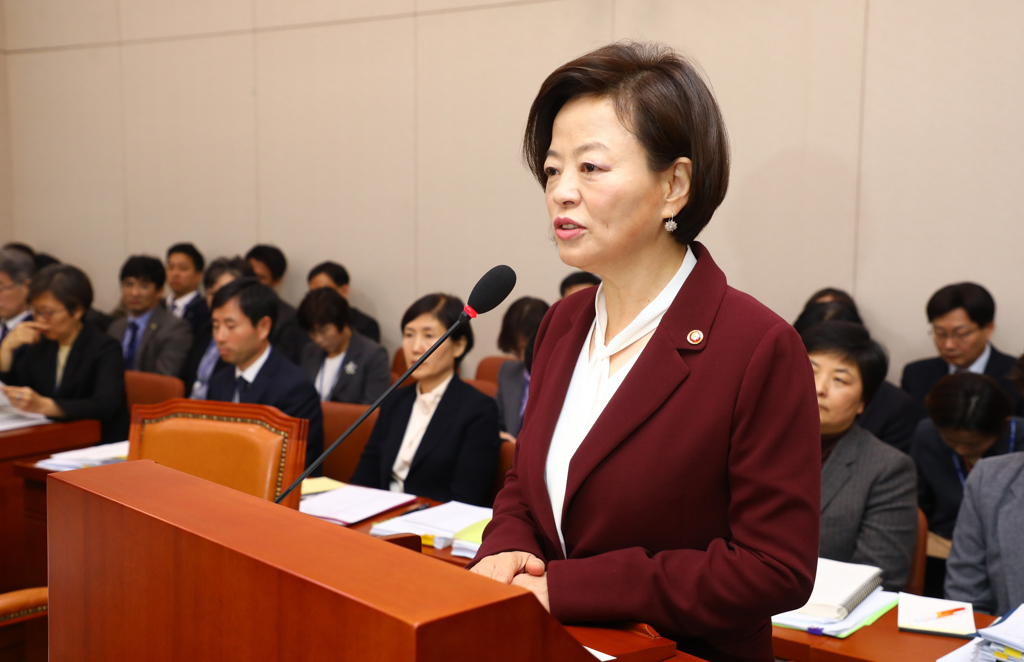 국정감사;여성가족위원회;진선미장관