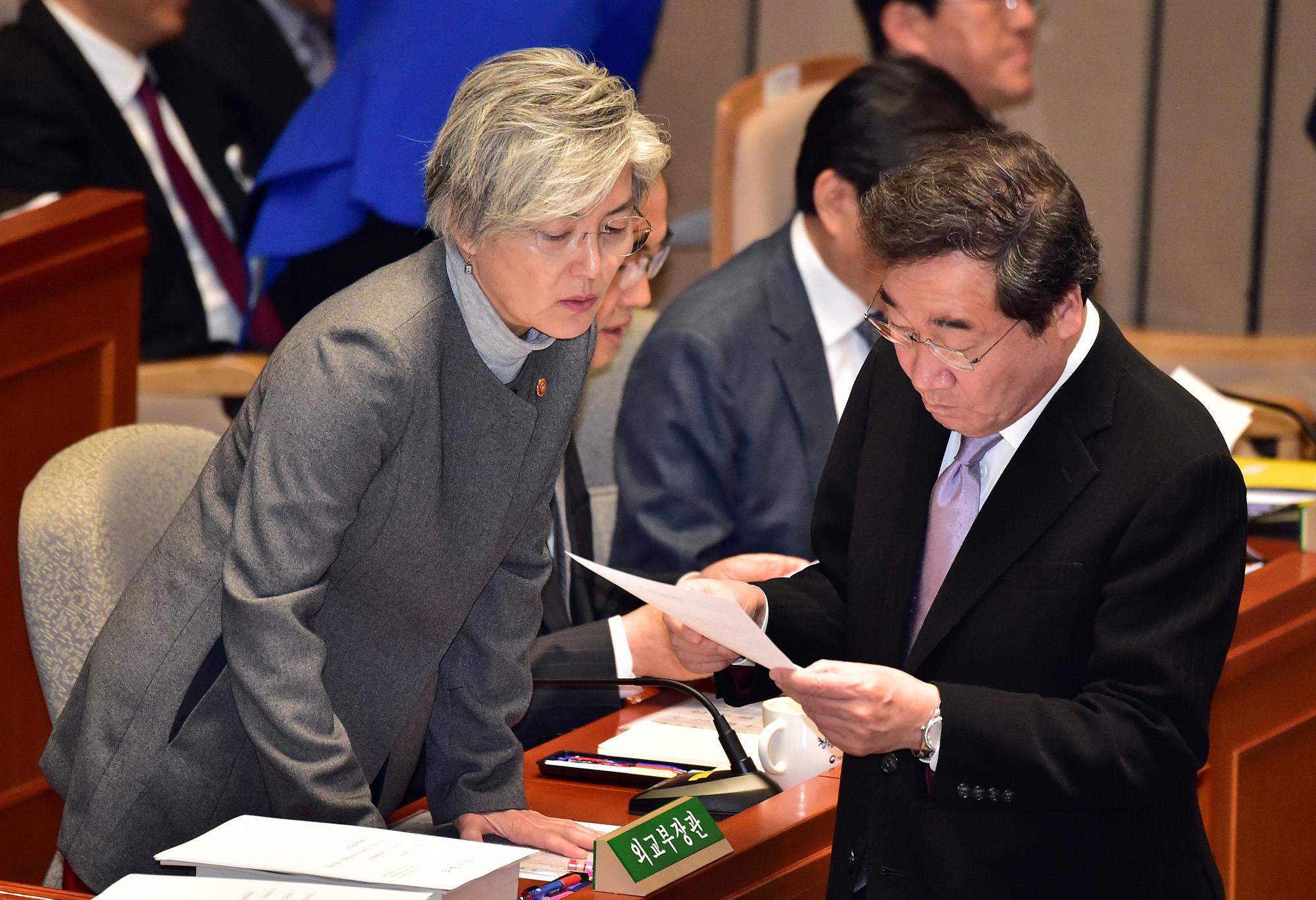 정치국회;예산결산위원회;이낙연국무총리