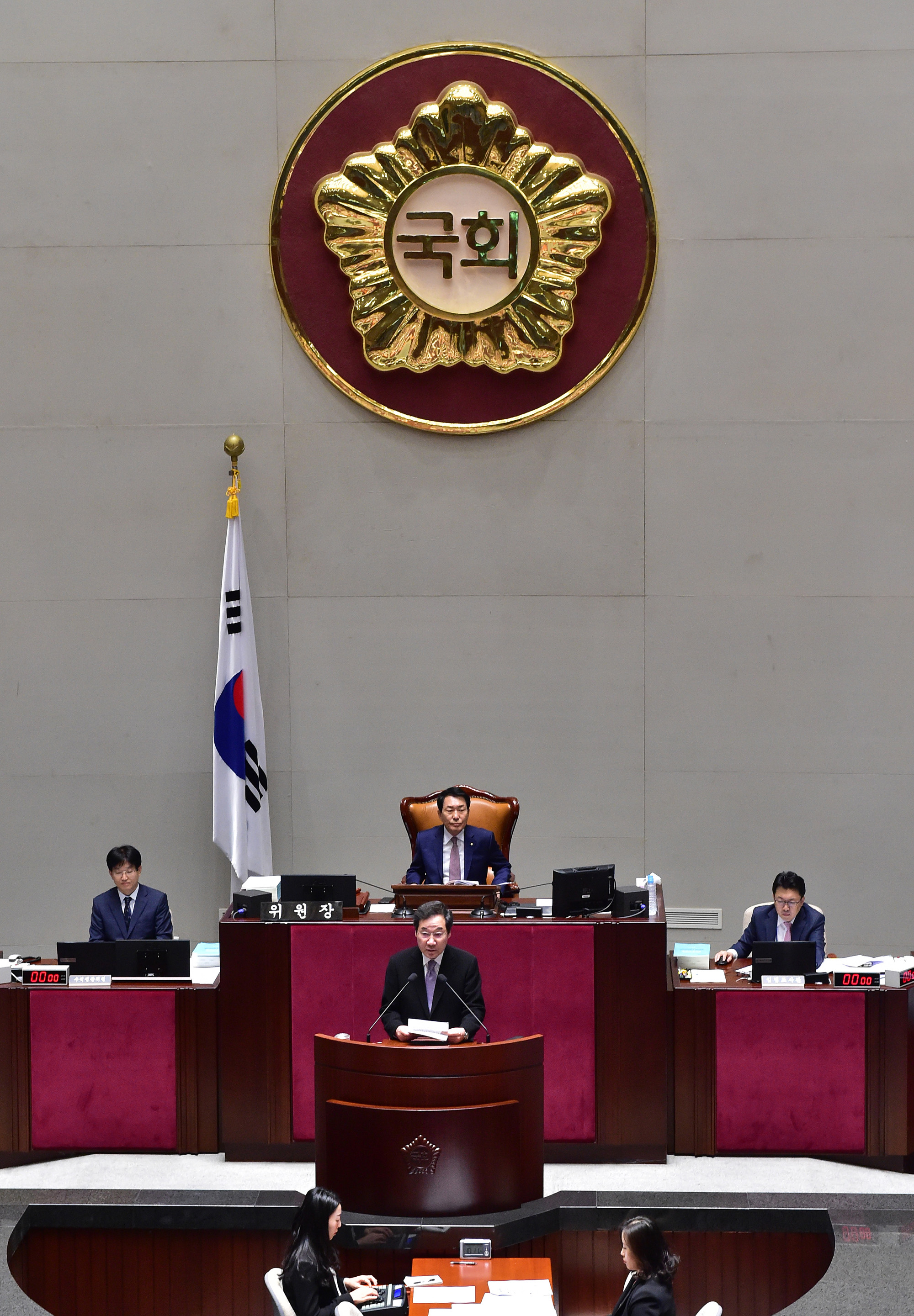 정치국회;예산결산위원회;이낙연국무총리