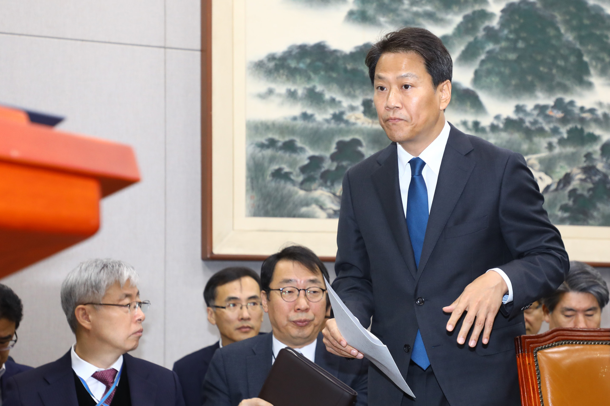 정치;국회운영위원회;청와대국정감사;임종석비서실장