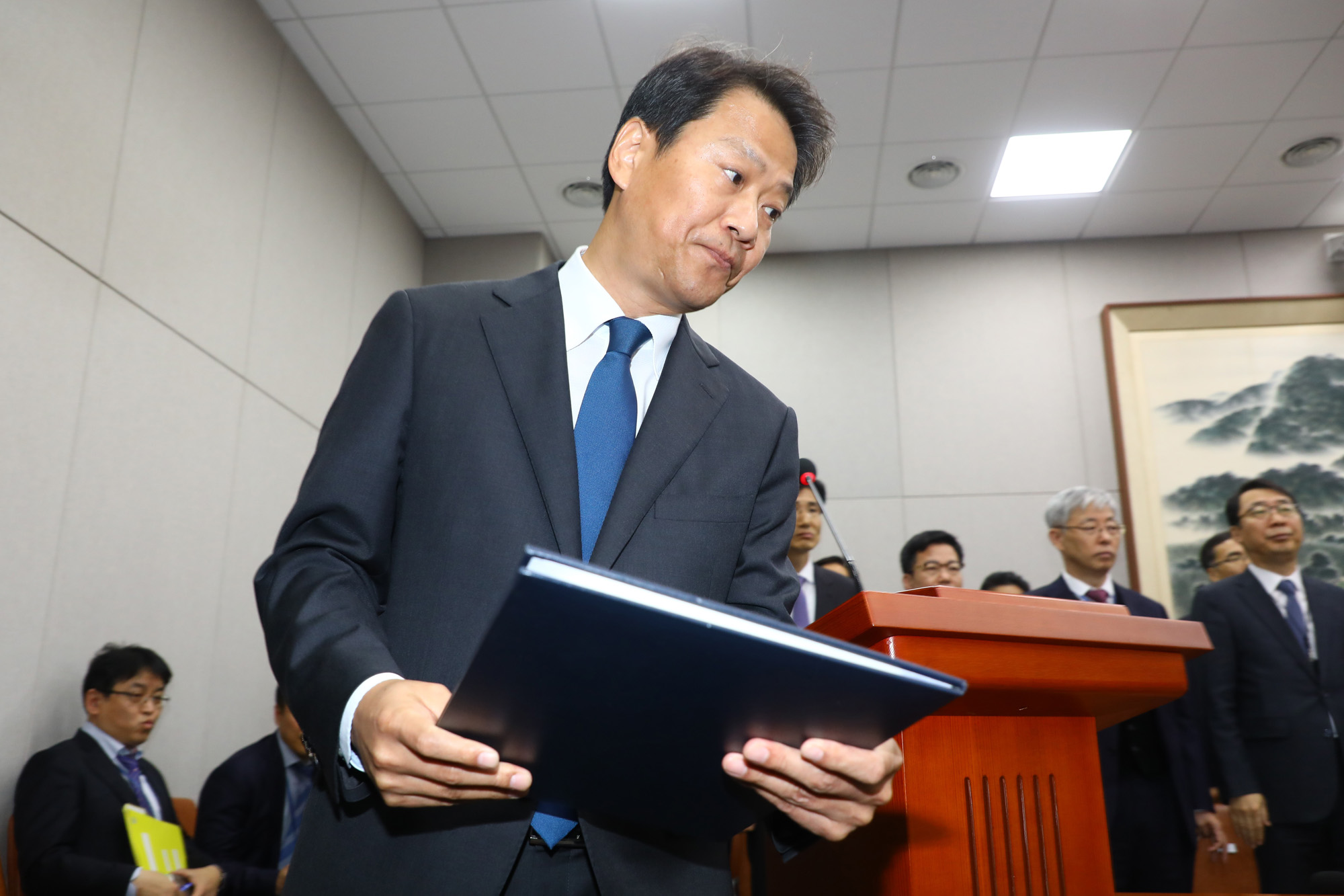 정치;국회운영위원회;청와대국정감사;임종석비서실장