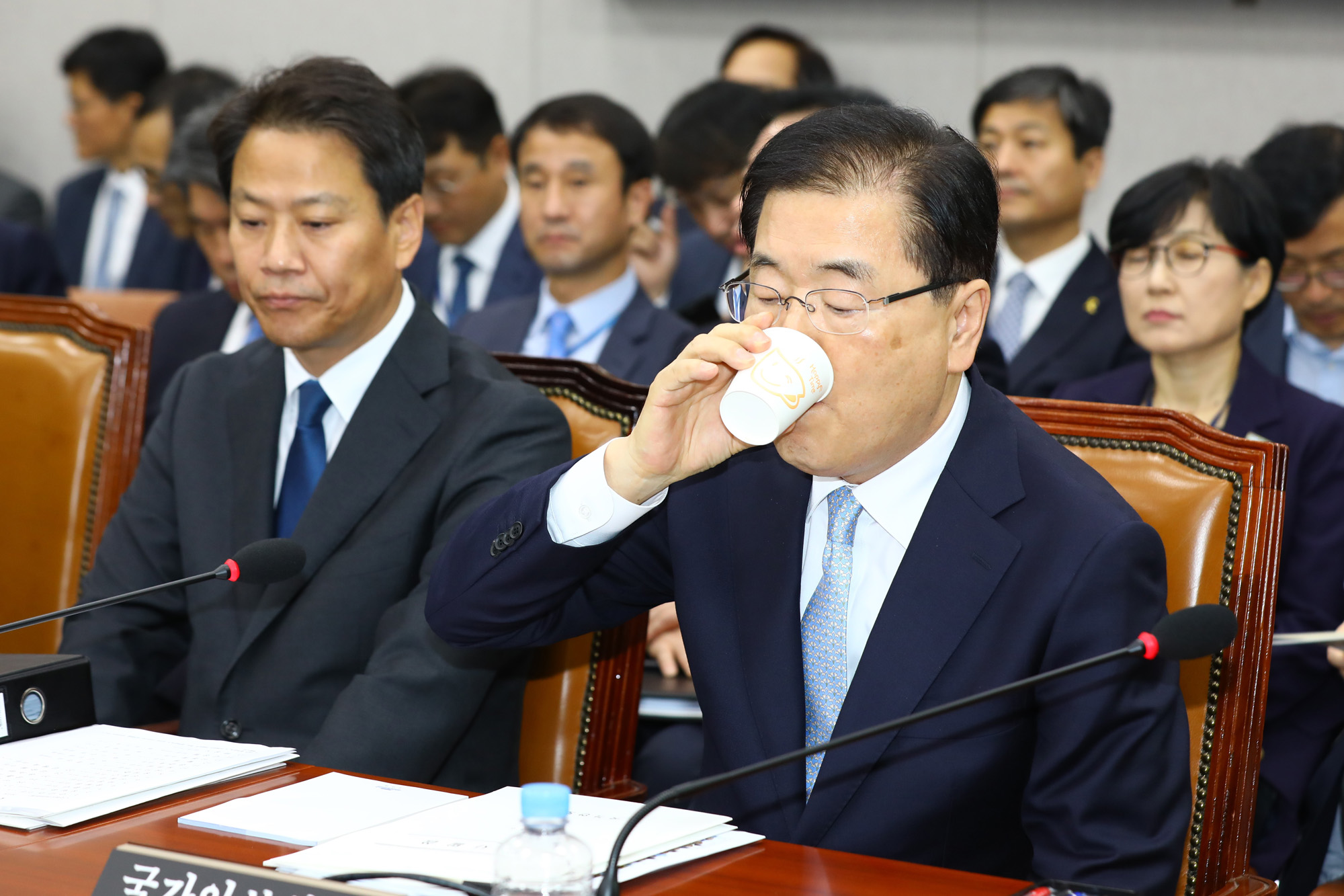 정치;국회운영위원회;청와대국정감사;정의용;국가안보실