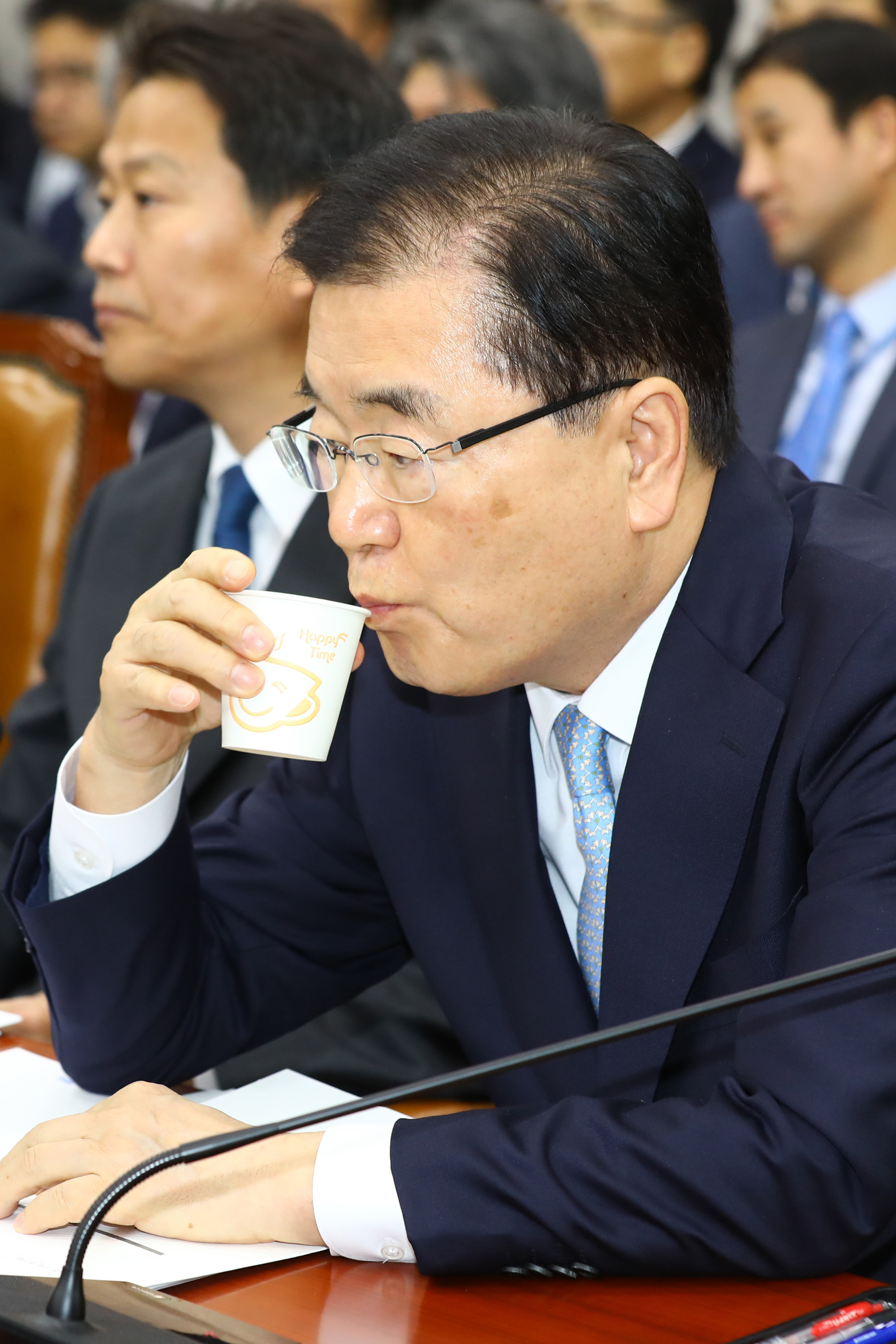 정치;국회운영위원회;청와대국정감사;정의용;국가안보실