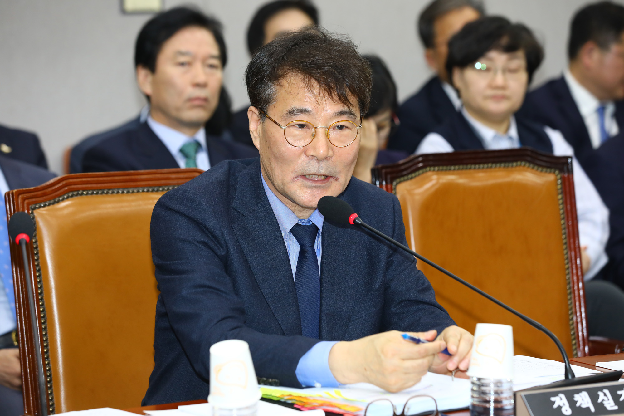 정치국회;국회운영위원회;청와대국정감사;장하성정책실장