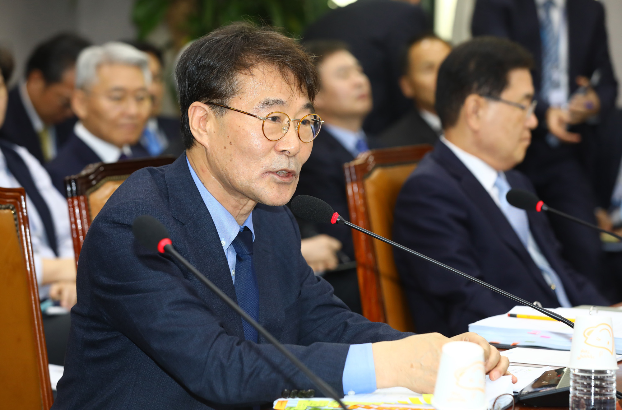 정치국회;국회운영위원회;청와대국정감사;장하성정책실장