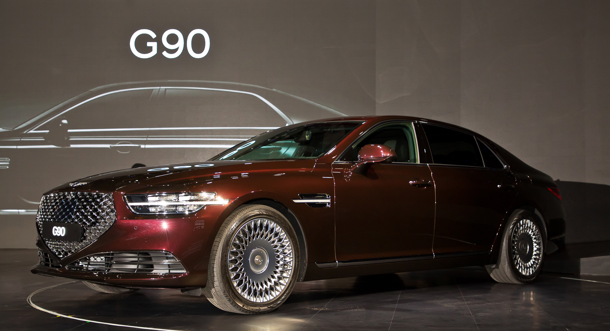 산업;자동차;신차발표회;현대자동차;제네시스;제네시스G90;EQ900