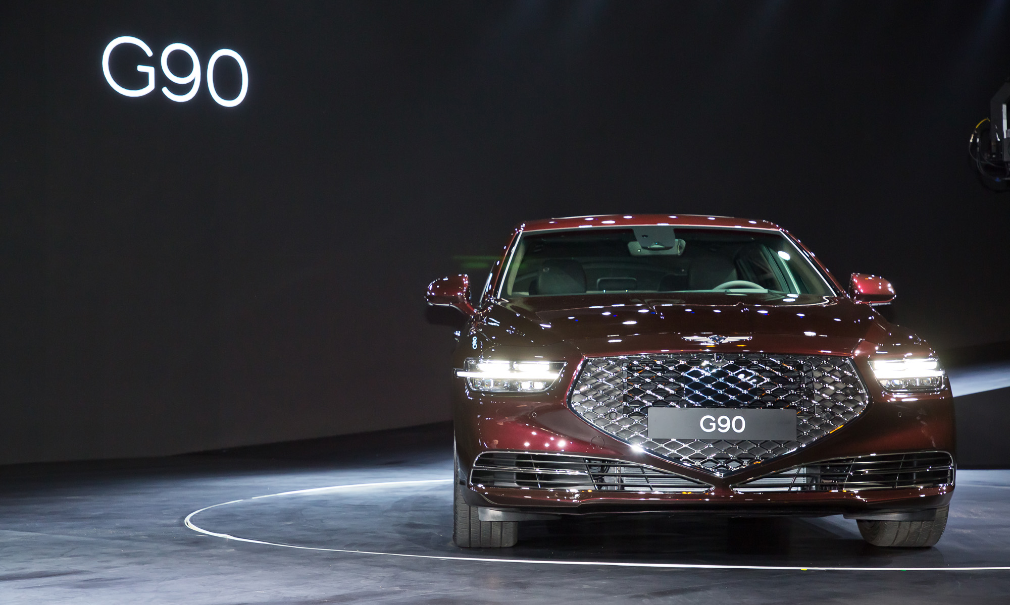 산업;자동차;신차발표회;현대자동차;제네시스;제네시스G90;EQ900