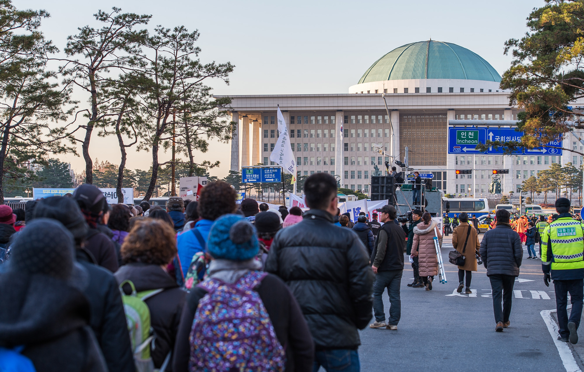 사회;집회;시위;대규모집회;민중총궐기투쟁대회;2018전국민중대회;민주노총;국회앞시위