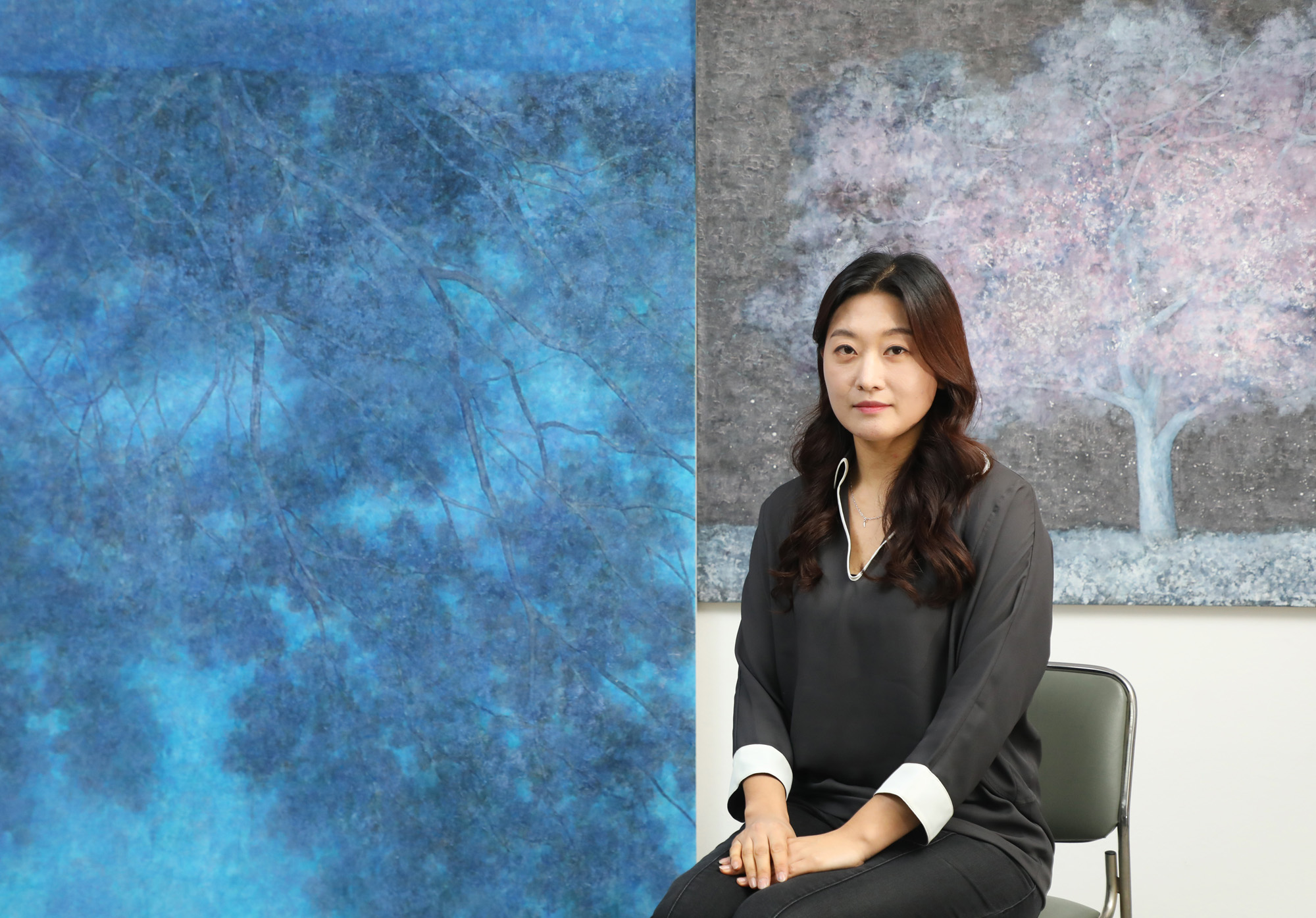 김은진;화가의방;한국미술;한국화;작가