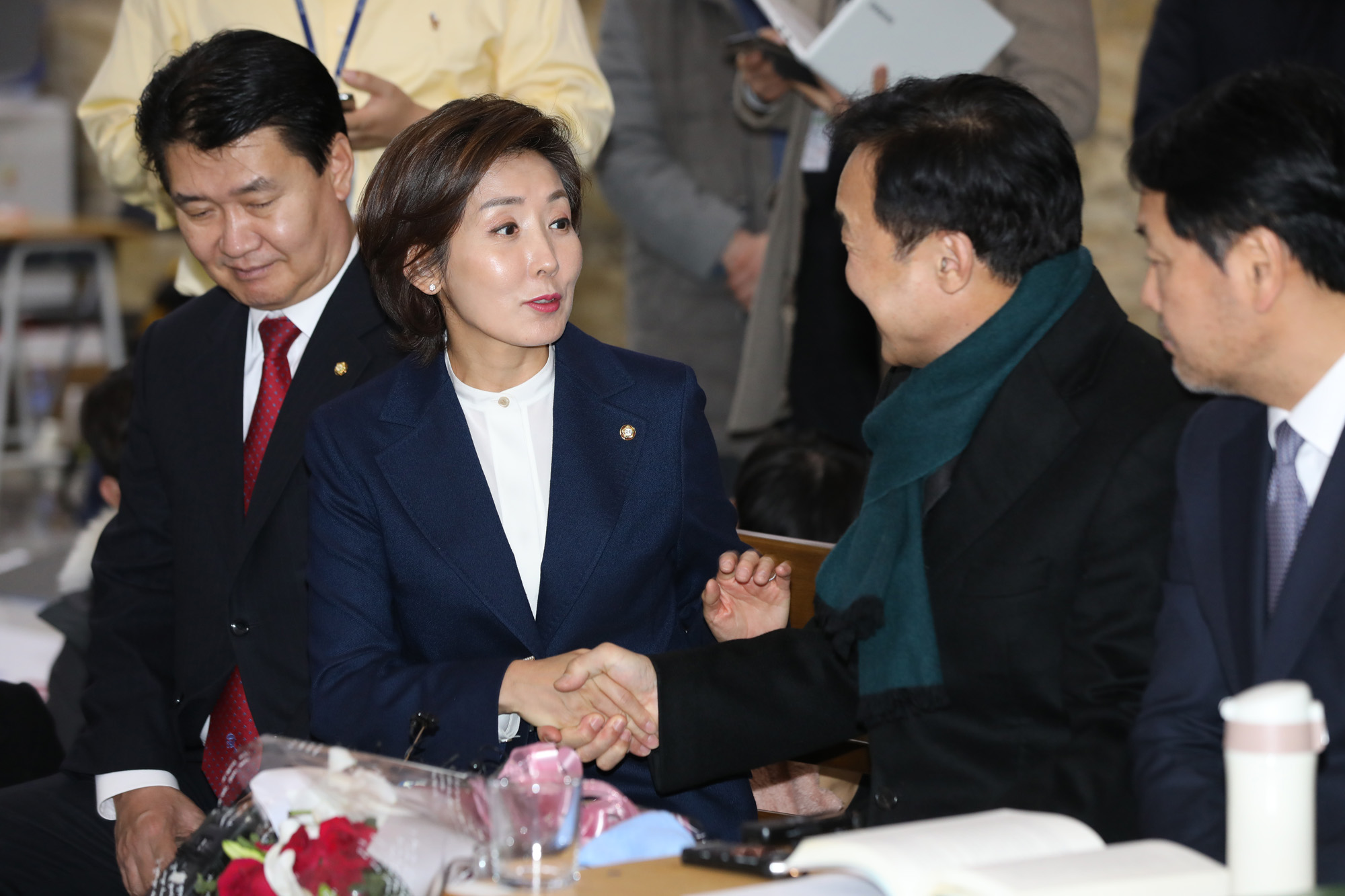 정치국회;나경원원내대표;손학규단식농성;이정미단식농성